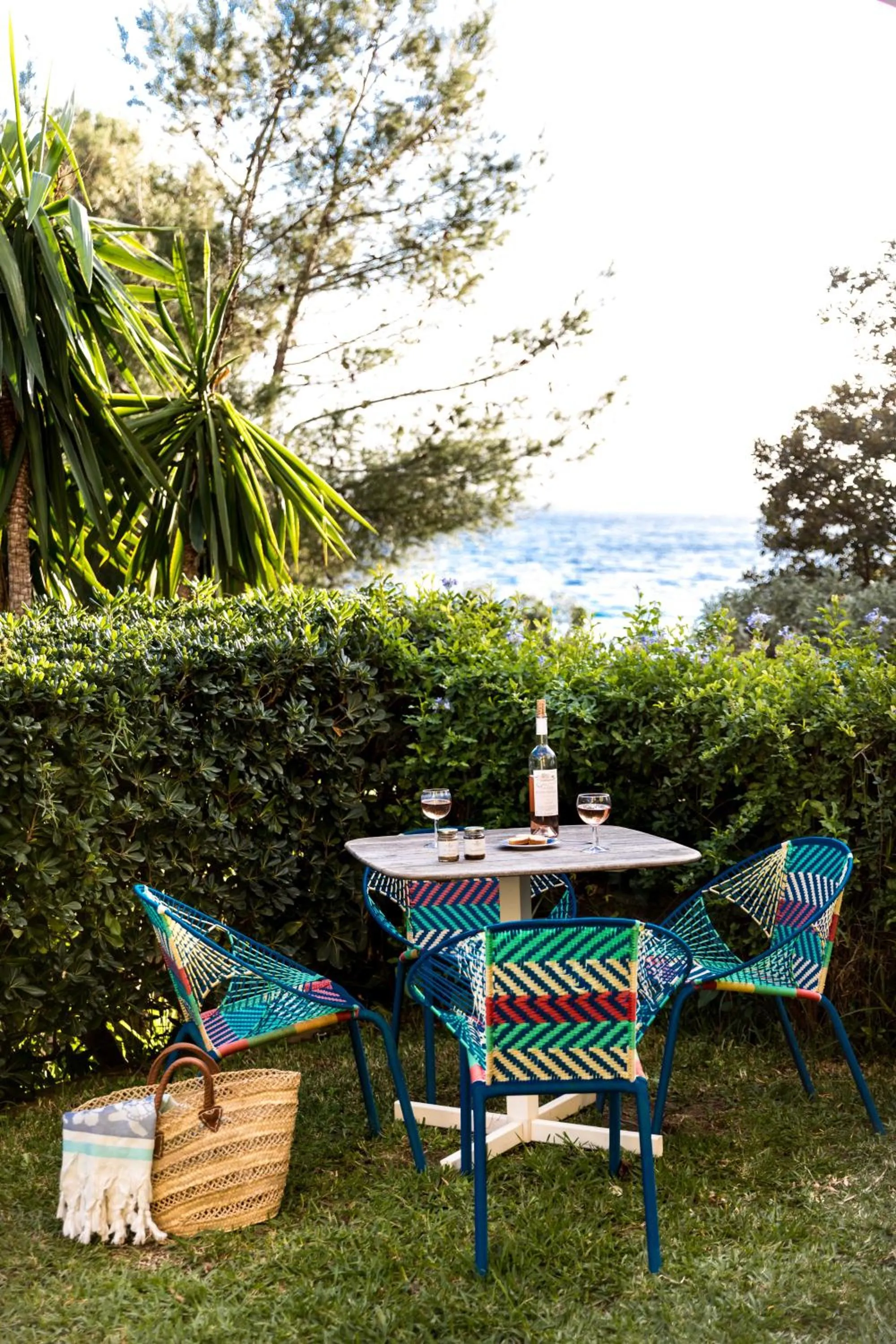 Patio in La Résidence du Bailli