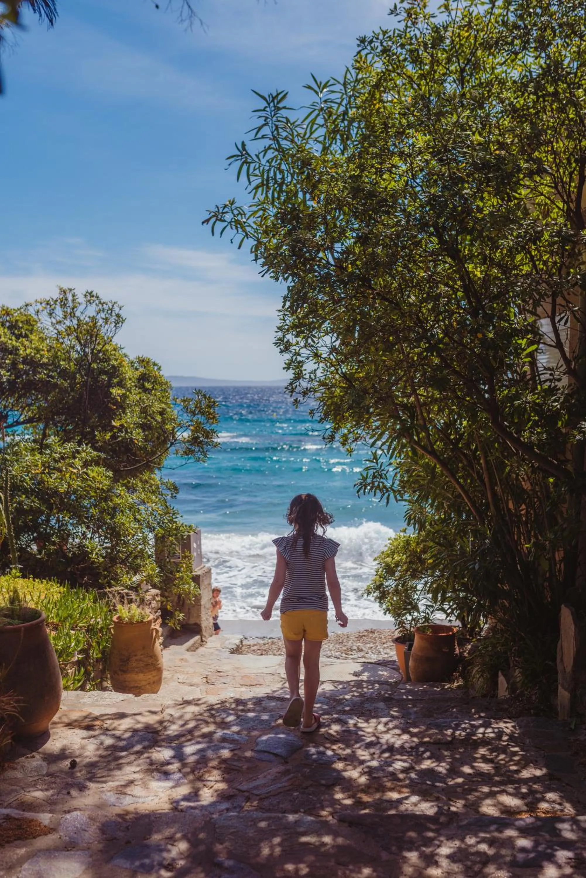 Natural landscape in La Résidence du Bailli