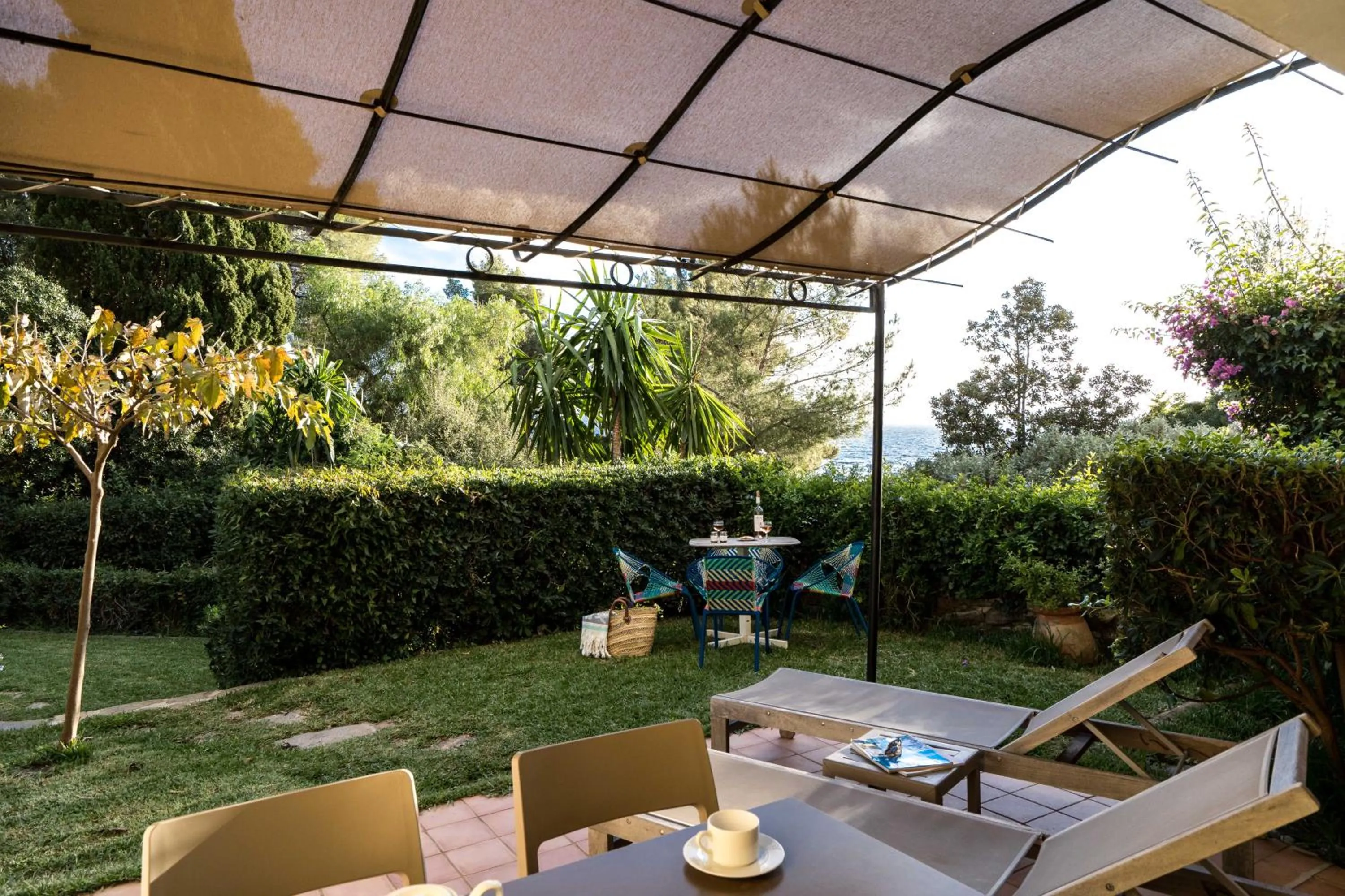 Patio in La Résidence du Bailli