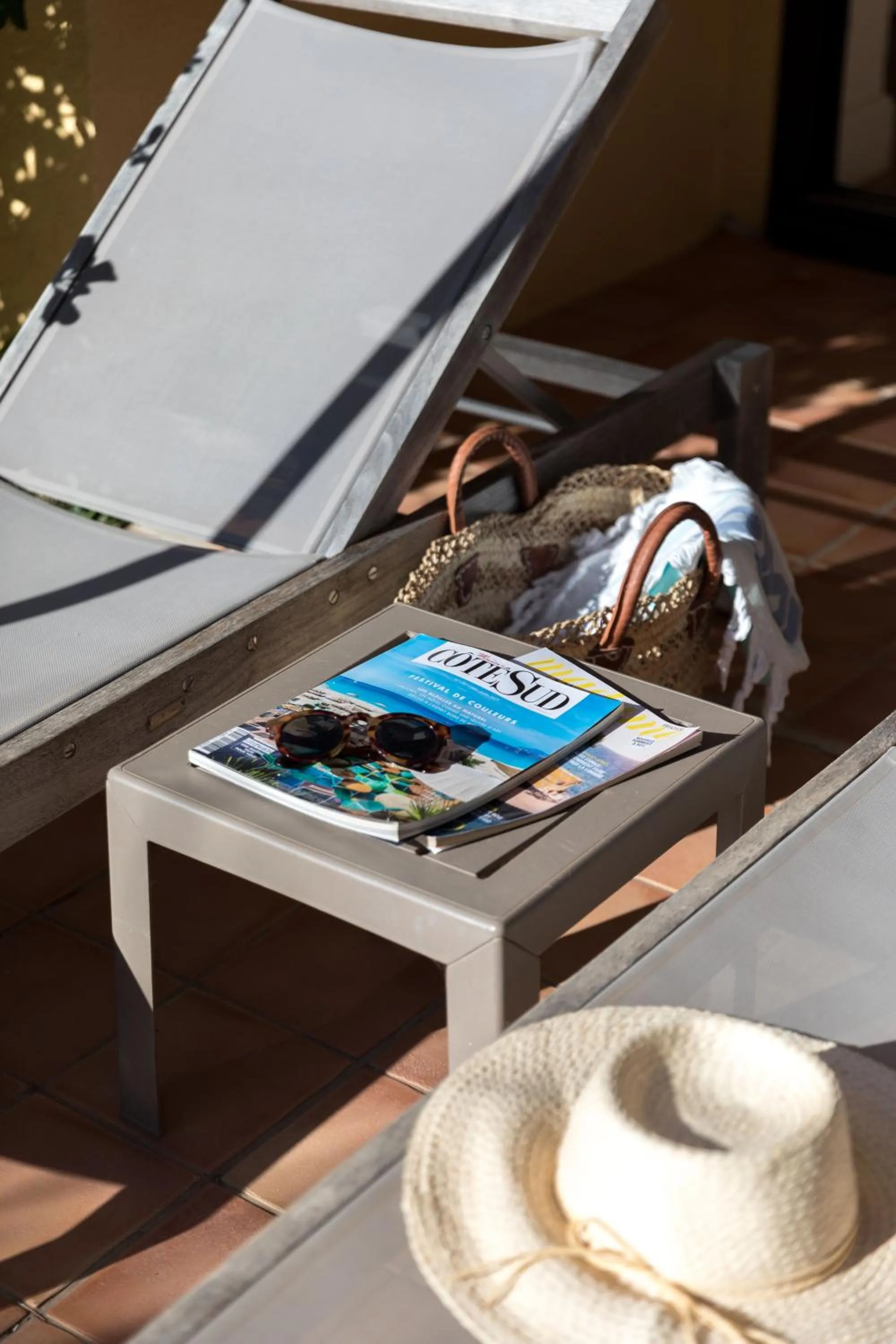 Patio in La Résidence du Bailli