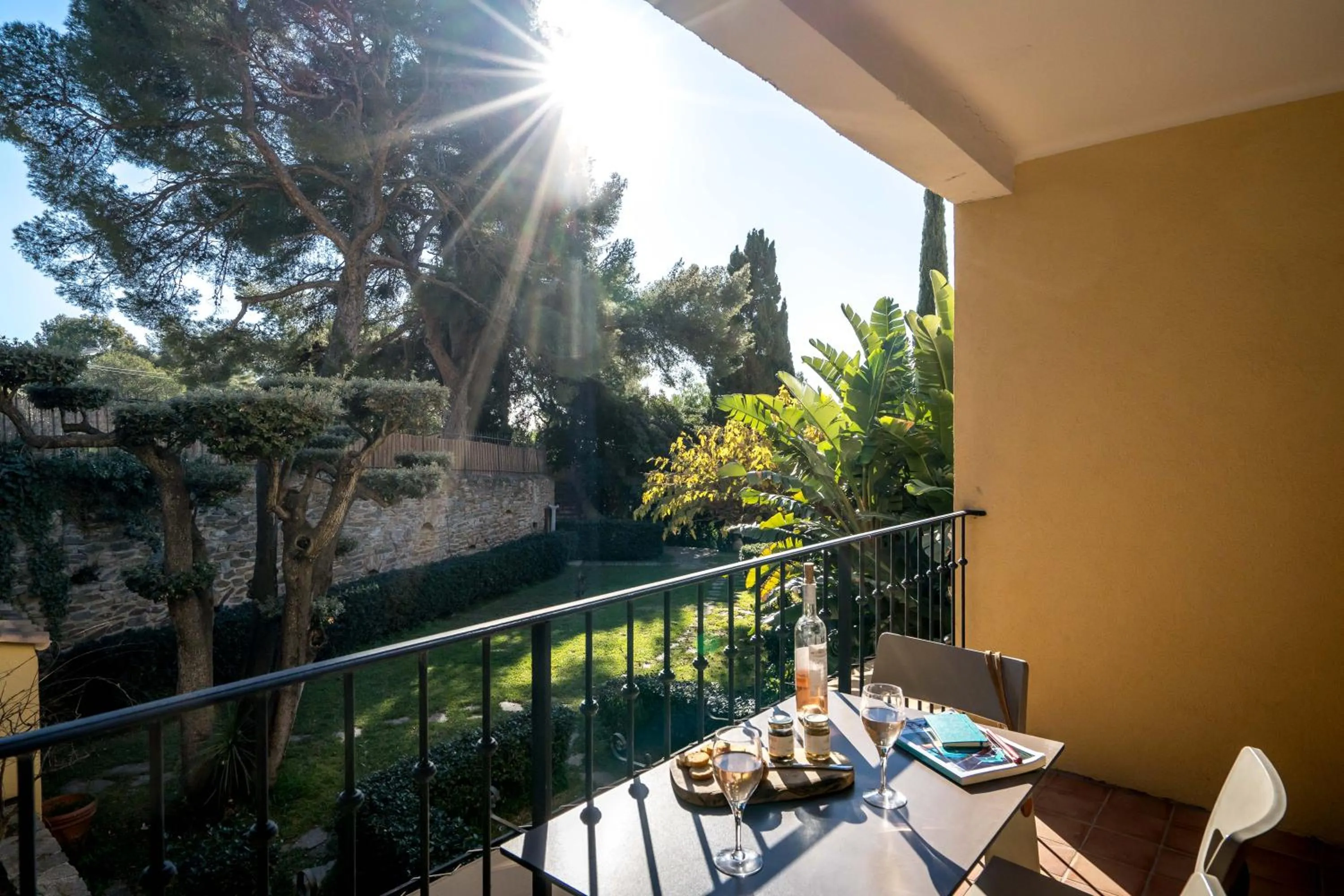 Patio in La Résidence du Bailli