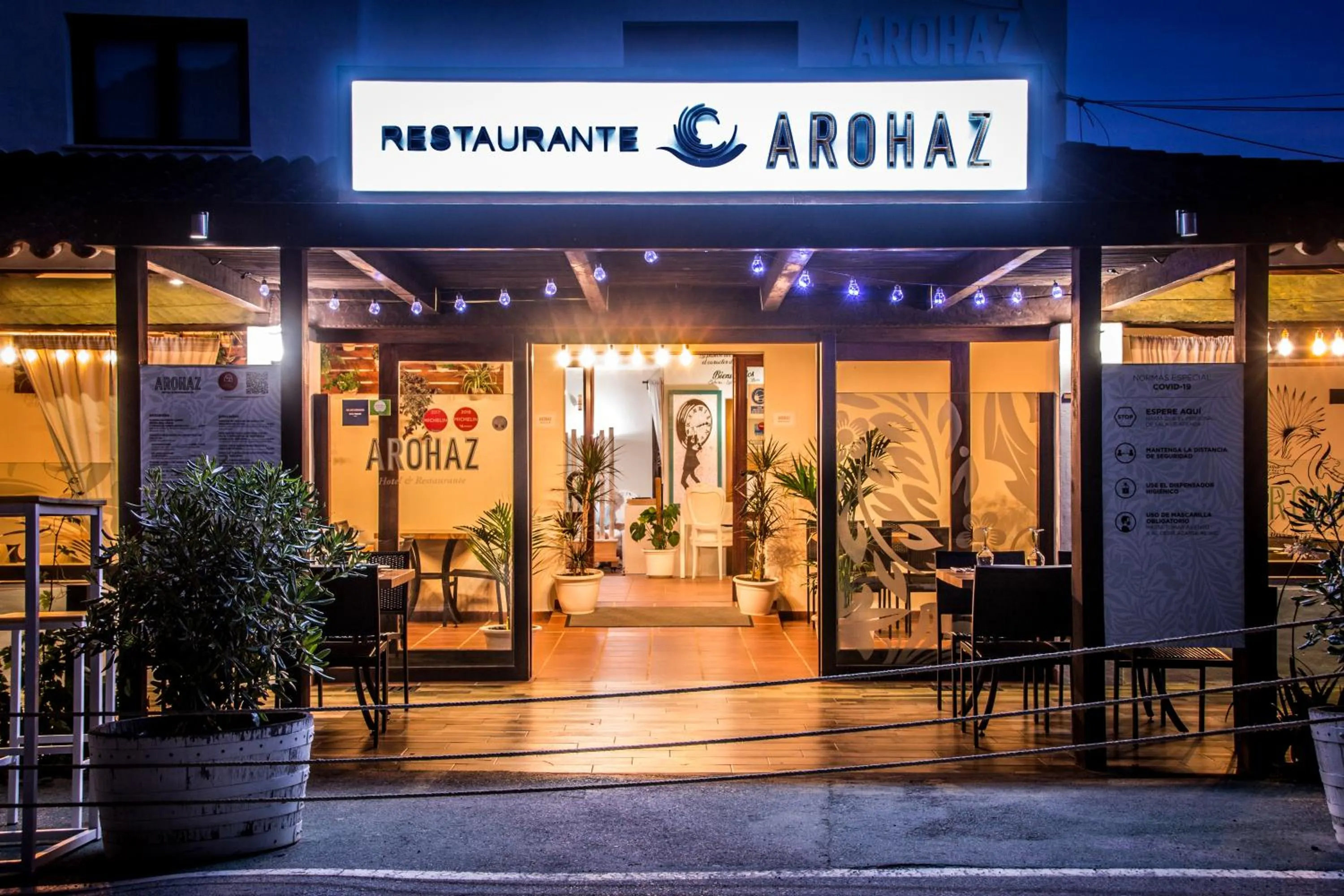 Restaurant/places to eat in AROHAZ Hotel & Restaurante