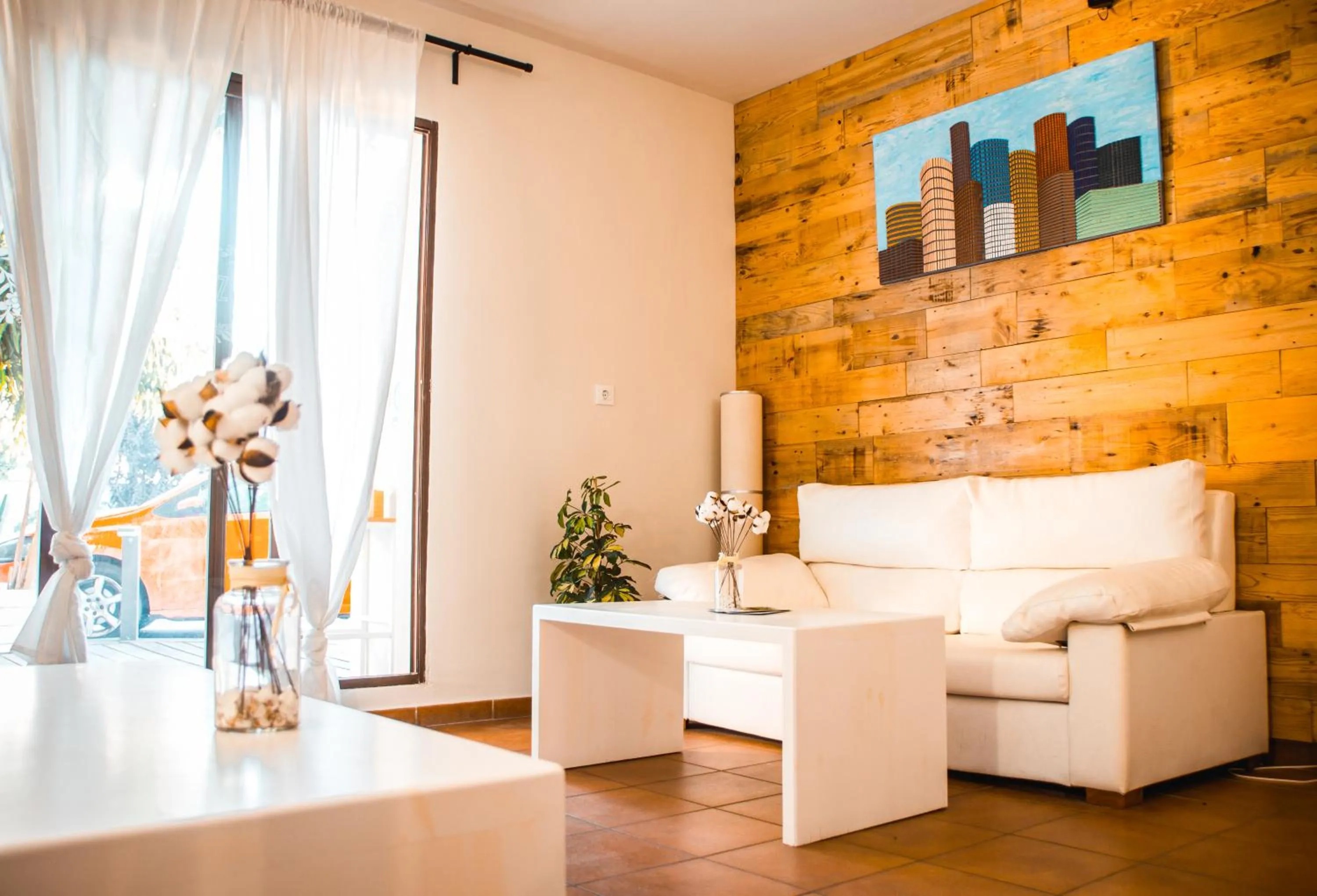 Property building in AROHAZ Hotel & Restaurante