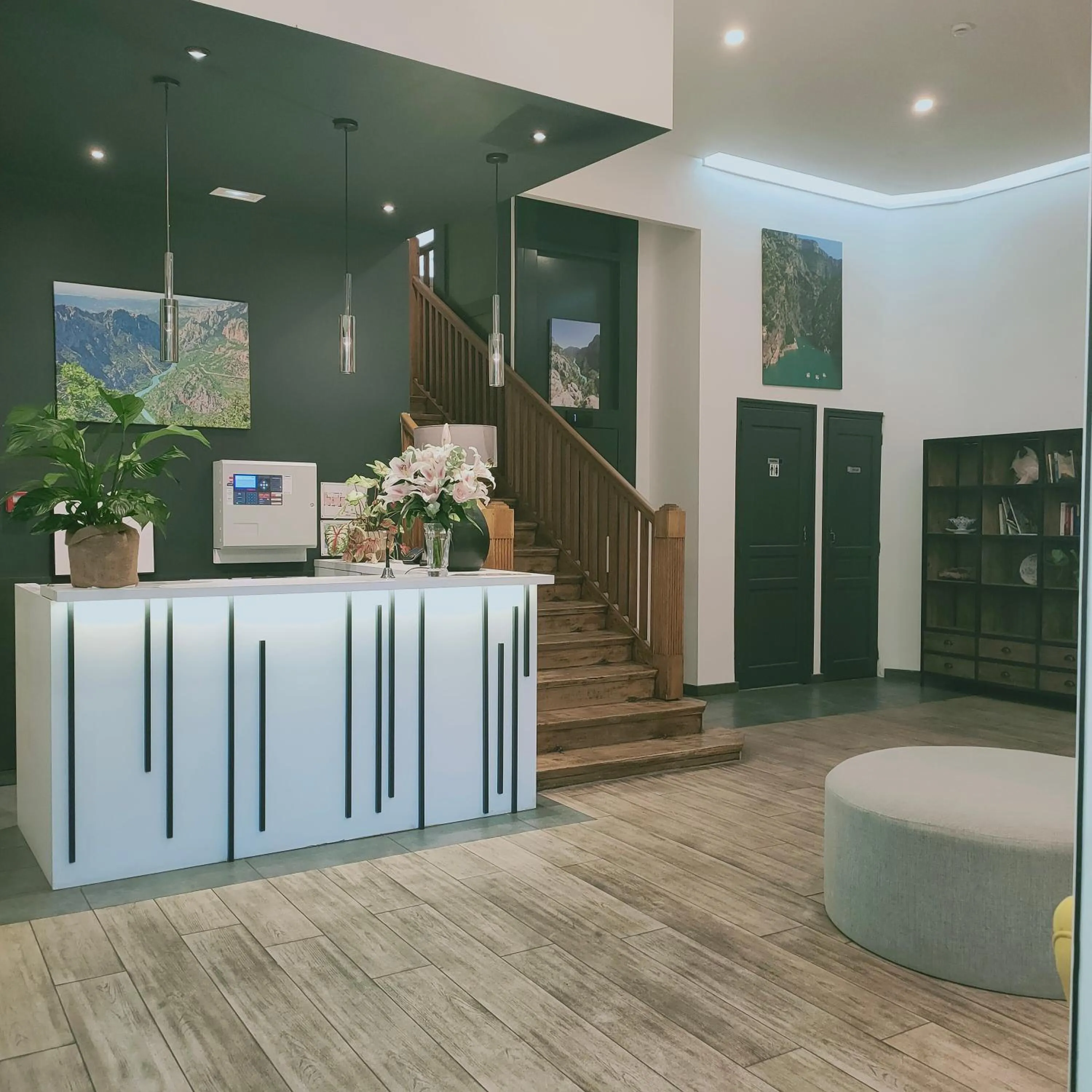 Lobby or reception in Hotel du Levant