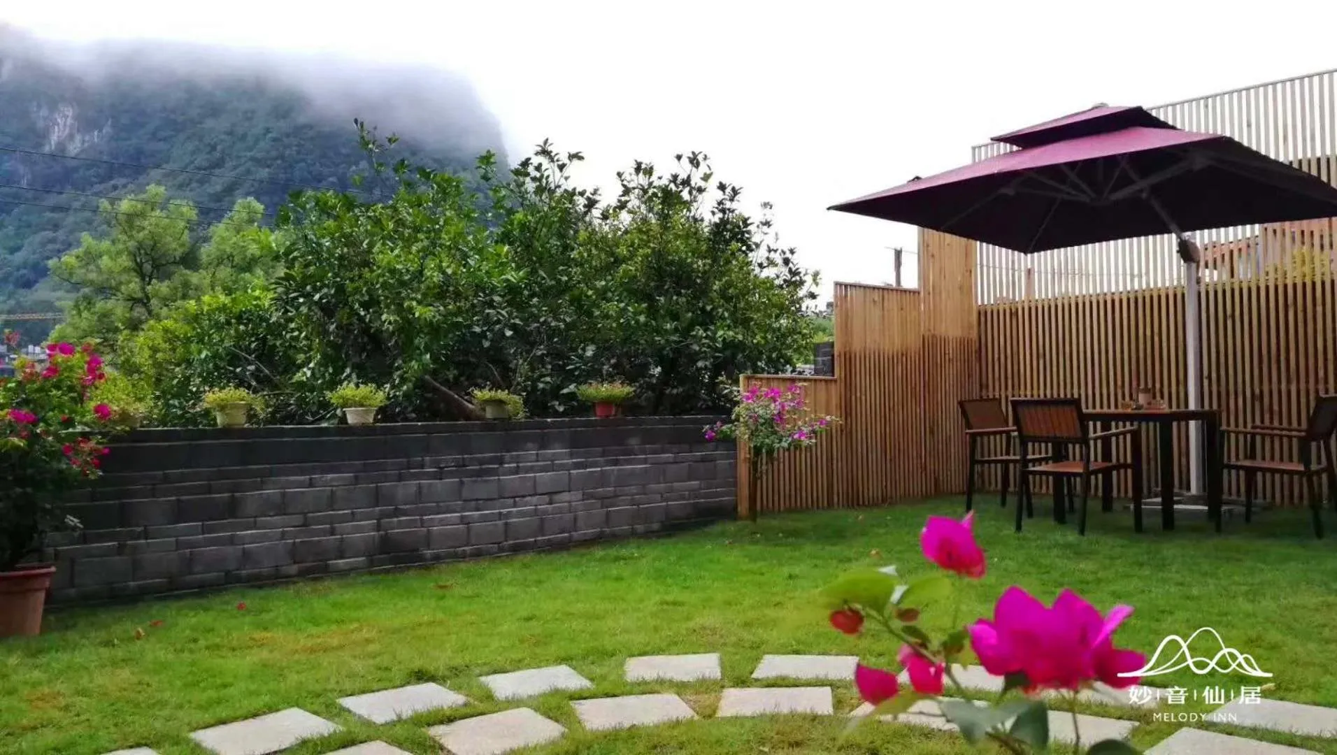 Garden in Melody Inn