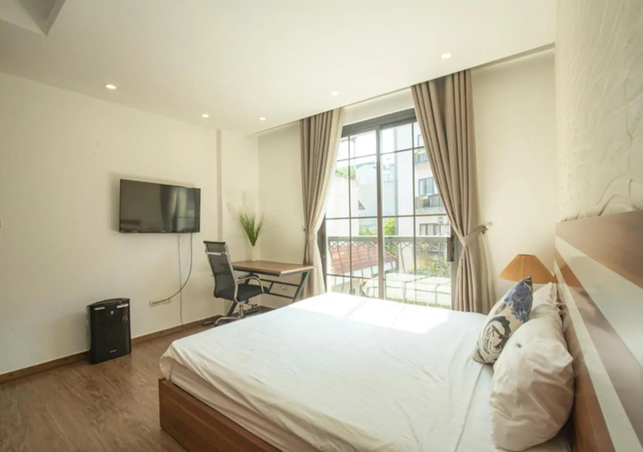 Communal lounge/ TV room, Bed in Sumitomo2 - Apartments for Japanese