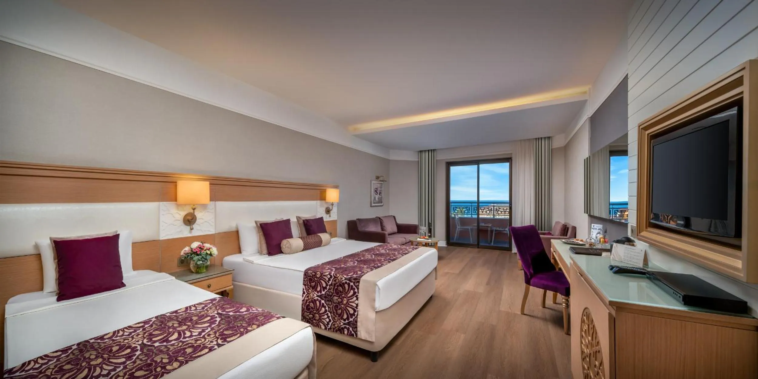 Bed in Villa Side Residence