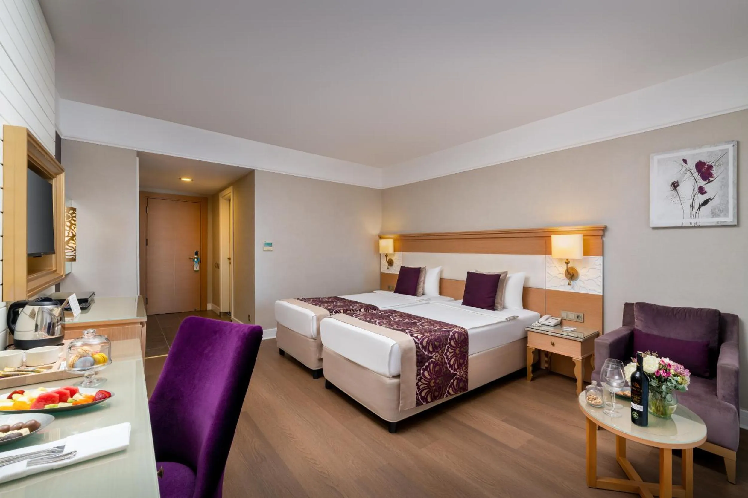 Bed in Villa Side Residence