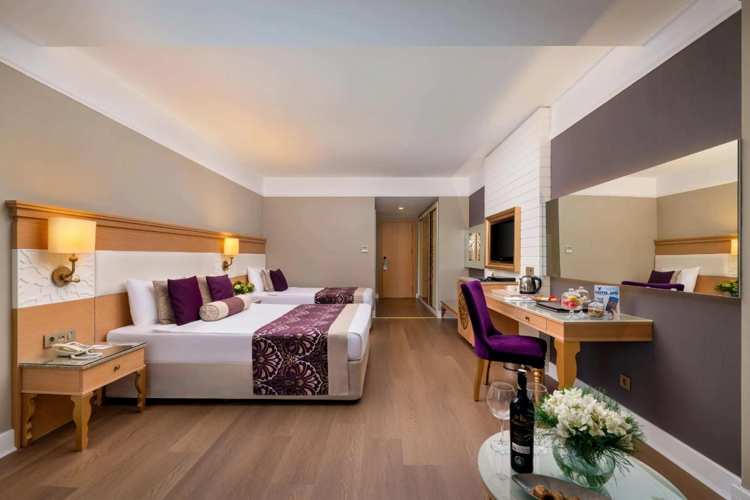 Bed in Villa Side Residence