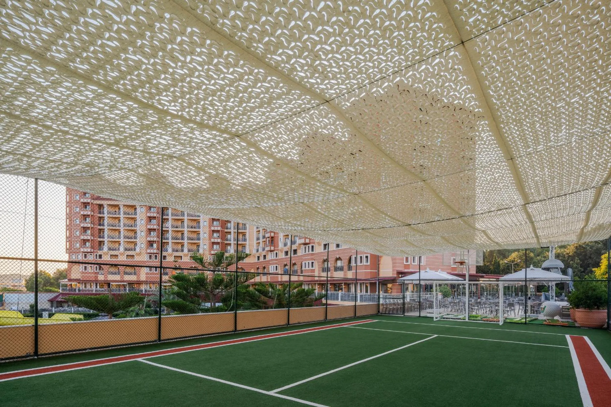 Tennis court in Villa Side Residence