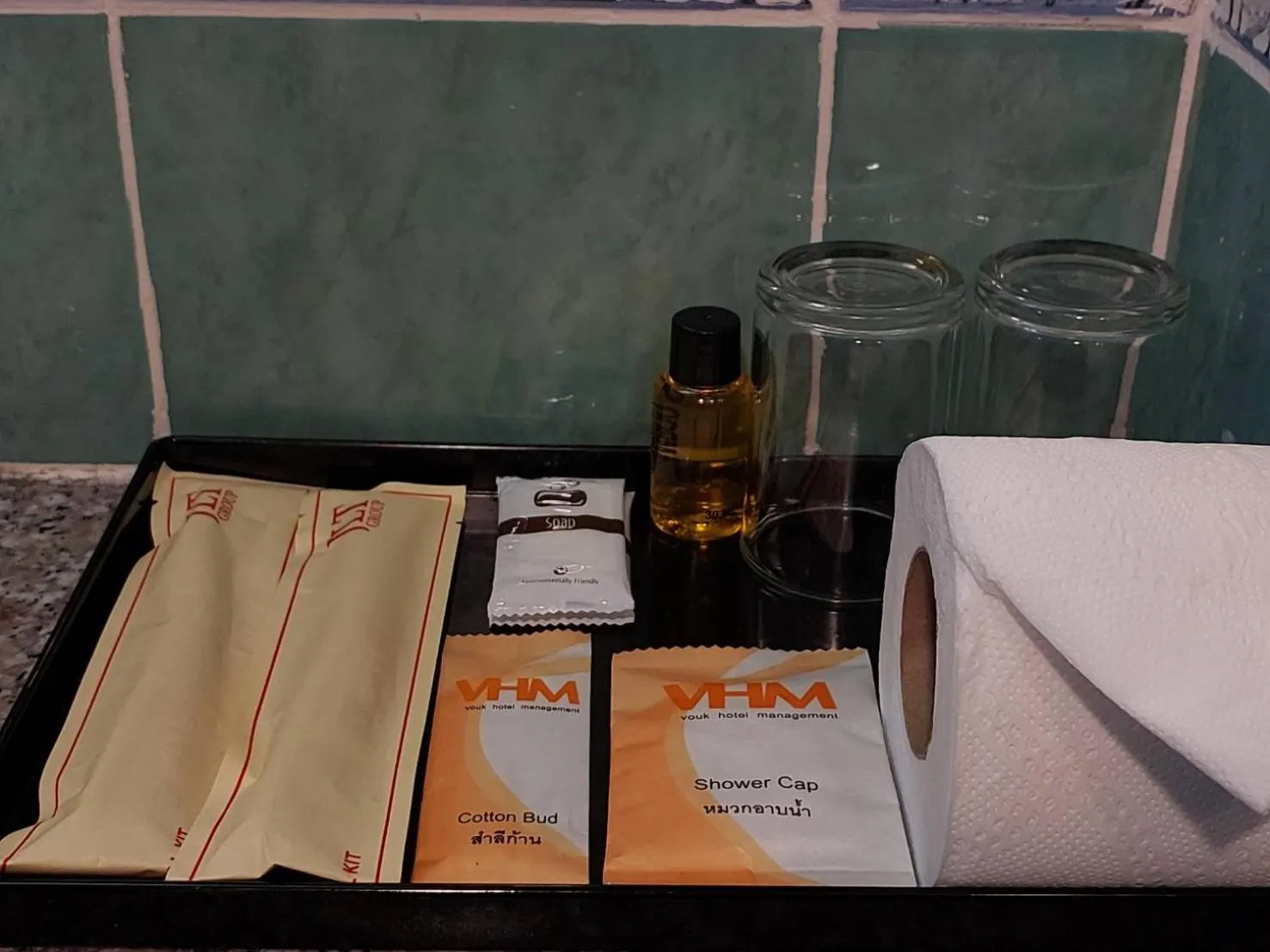 Toilet in M Hotel Danok