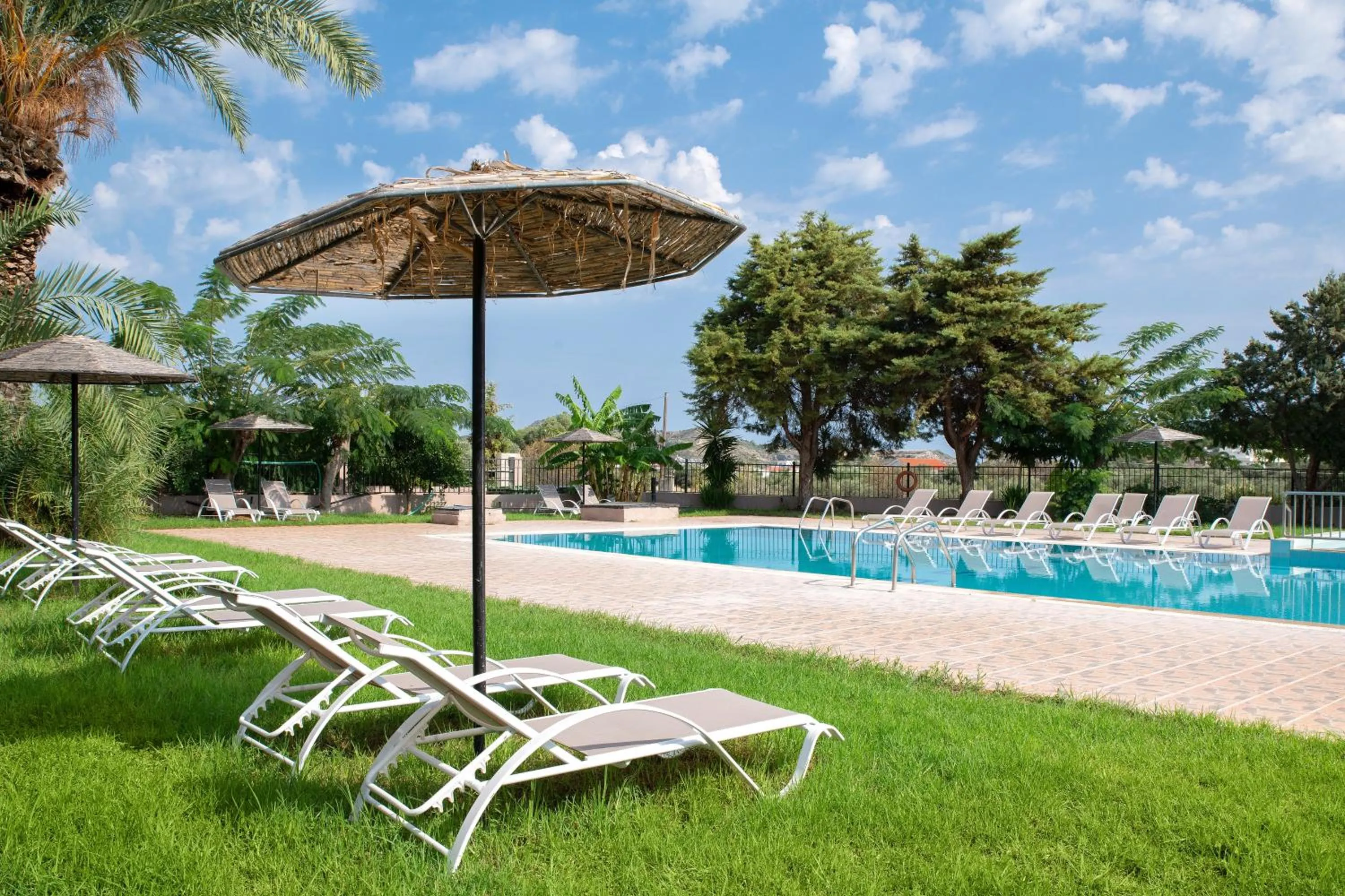Garden in Rose Hotel Faliraki