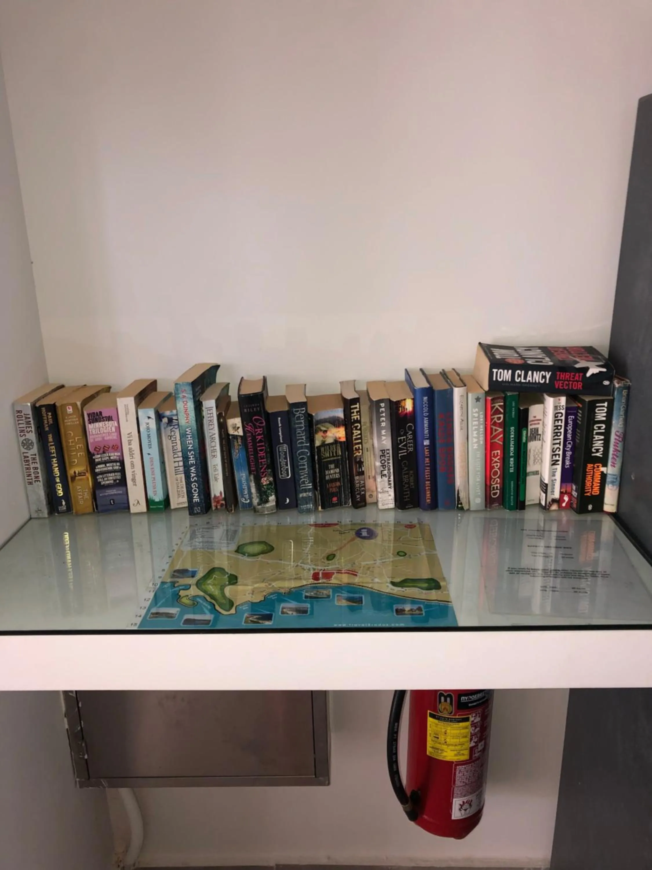 Library in Rose Hotel Faliraki