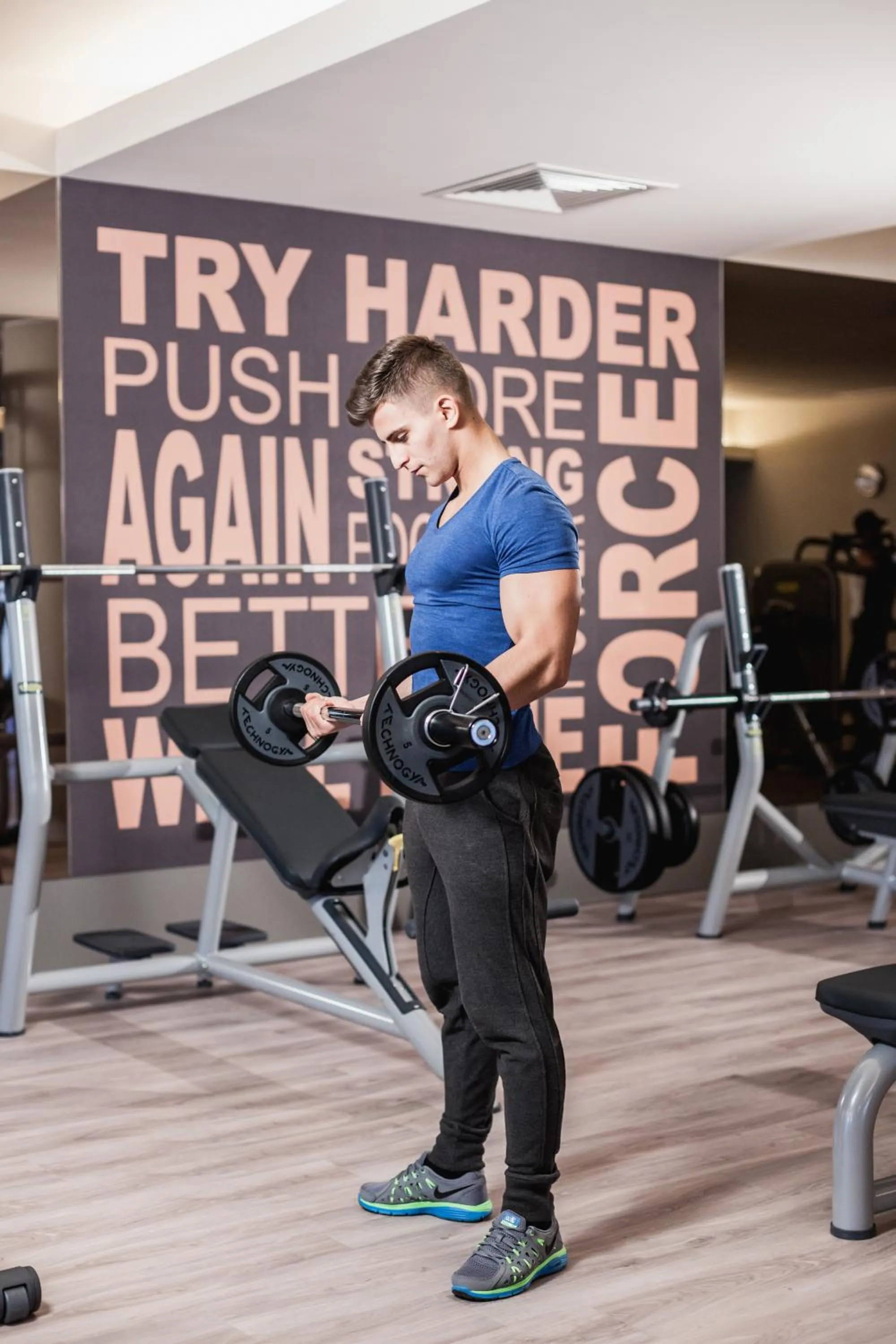 Fitness centre/facilities in Ramada Plaza by Wyndham Bucharest Convention Center