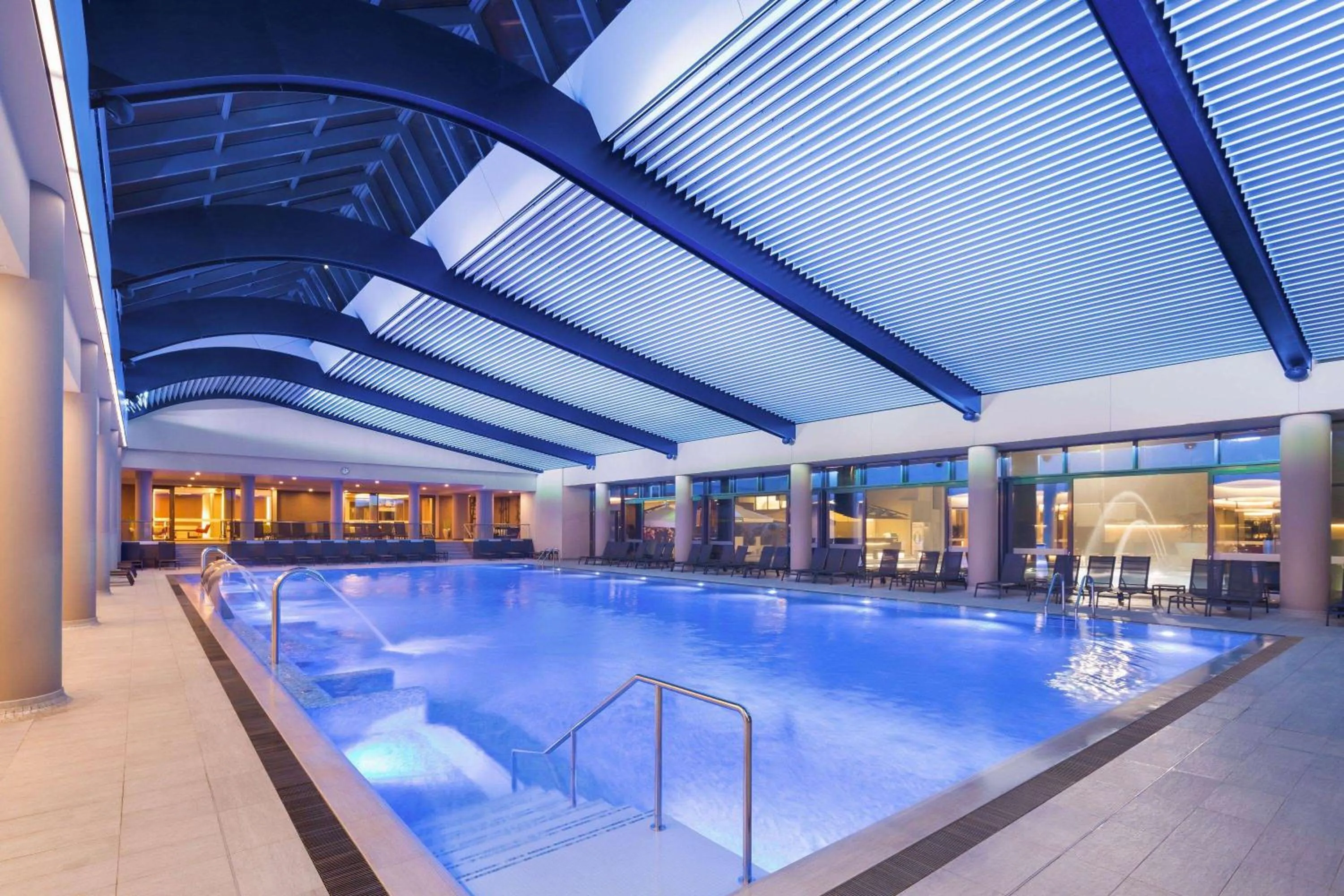 Pool view in Ramada Plaza by Wyndham Bucharest Convention Center