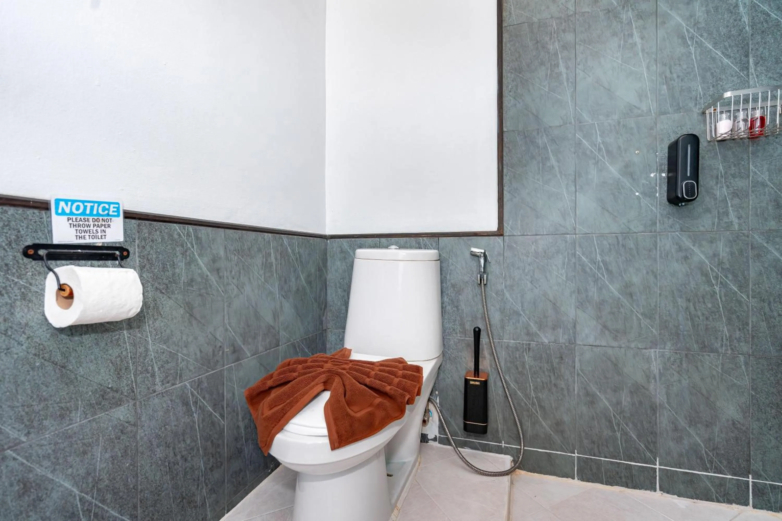 Toilet in Kata Station Boutique Hotel