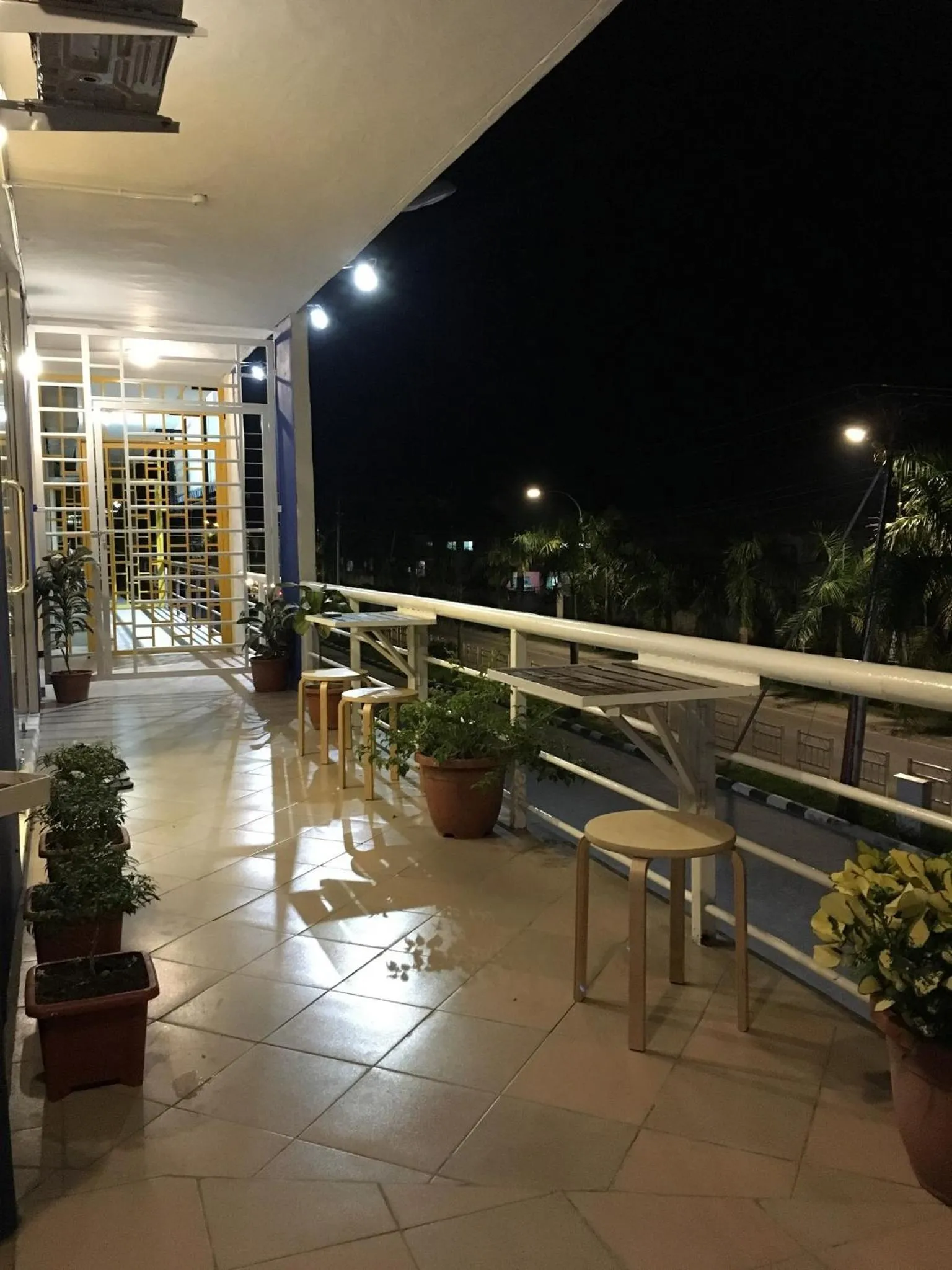 Balcony/Terrace in AE Semporna Guesthouse 极潜旅店