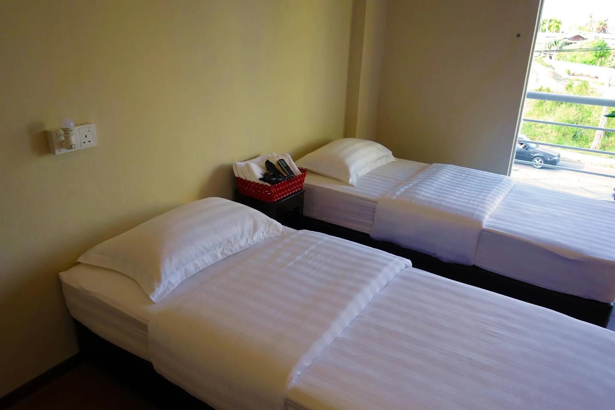 Bed in AE Semporna Guesthouse 极潜旅店