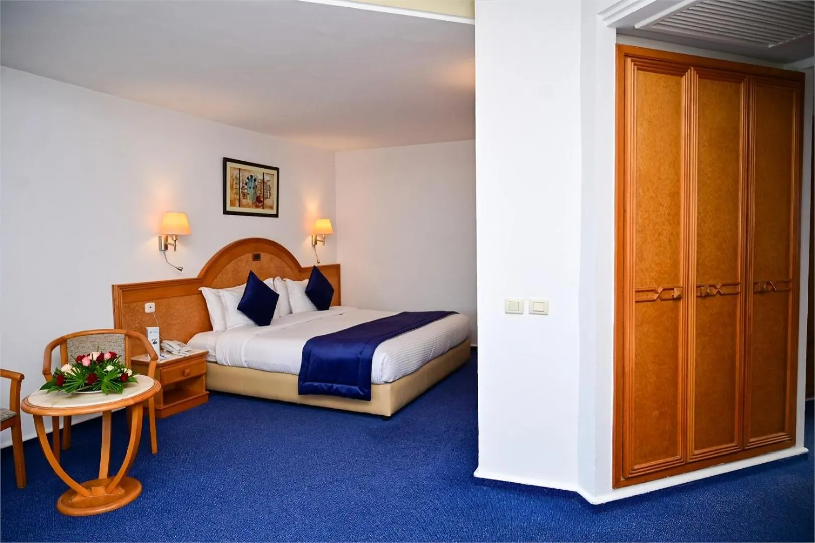 Bed in Mahdia Palace Thalasso