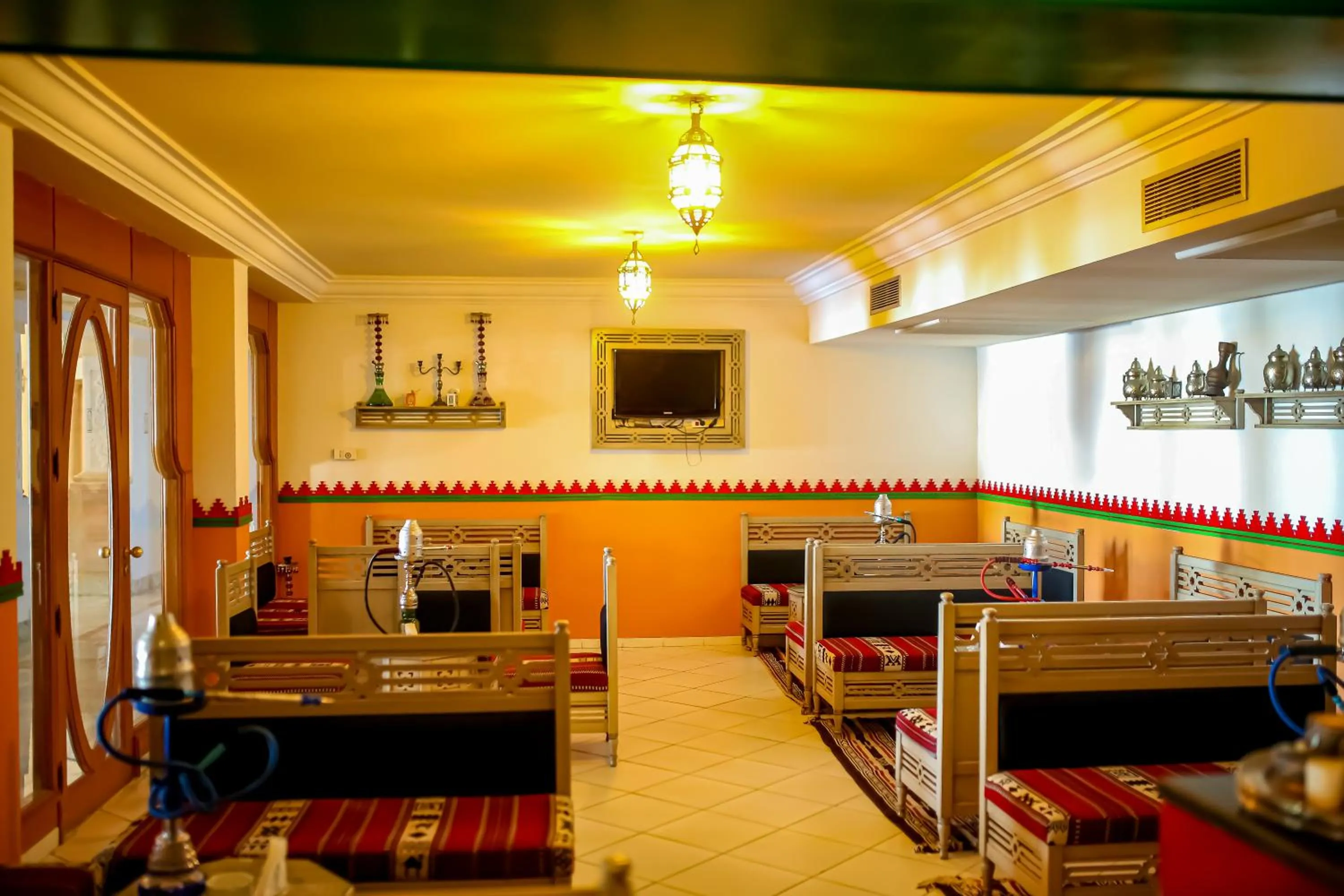 Seating area in Mahdia Palace Thalasso