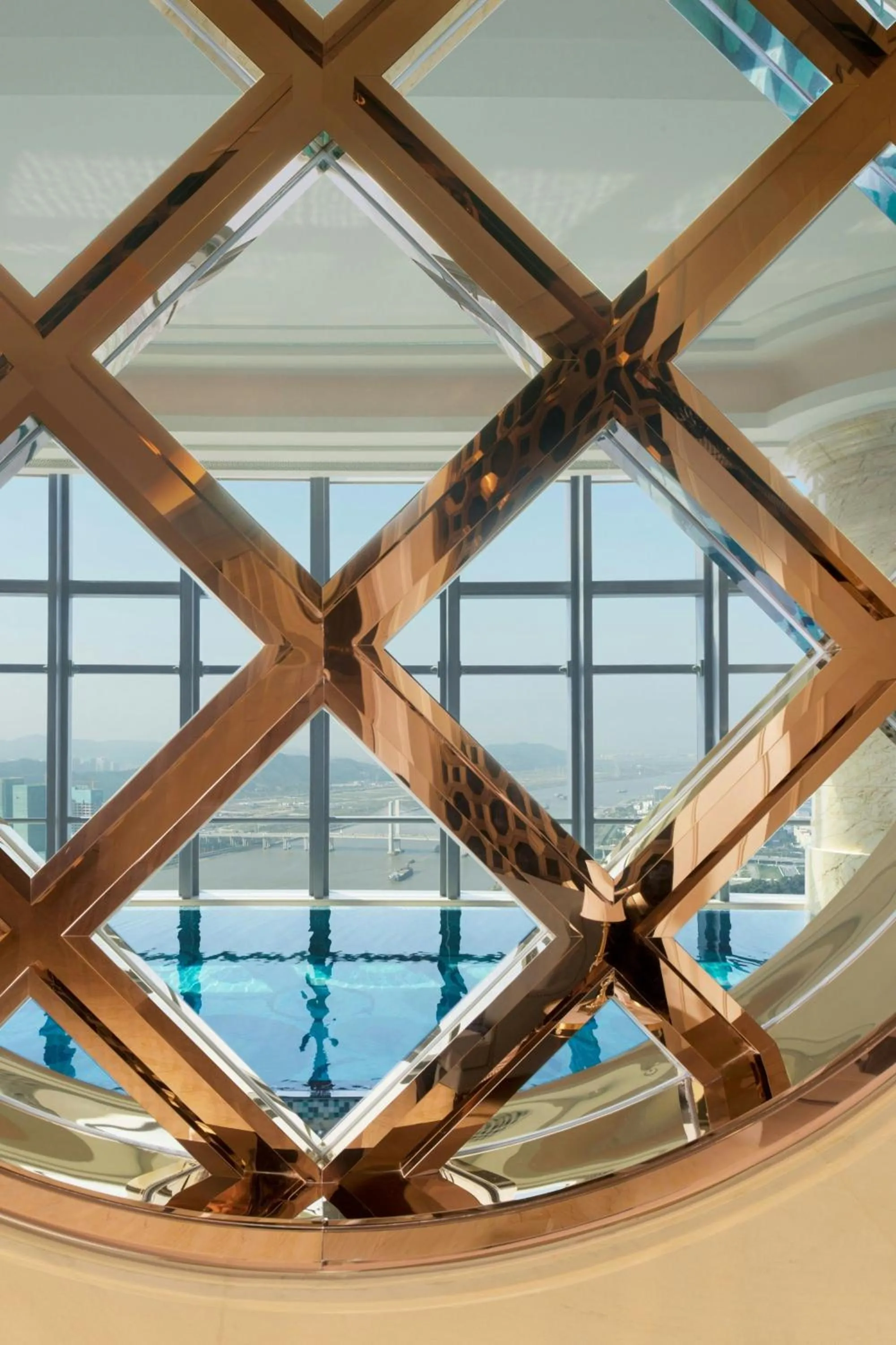 Swimming pool in The St. Regis Zhuhai