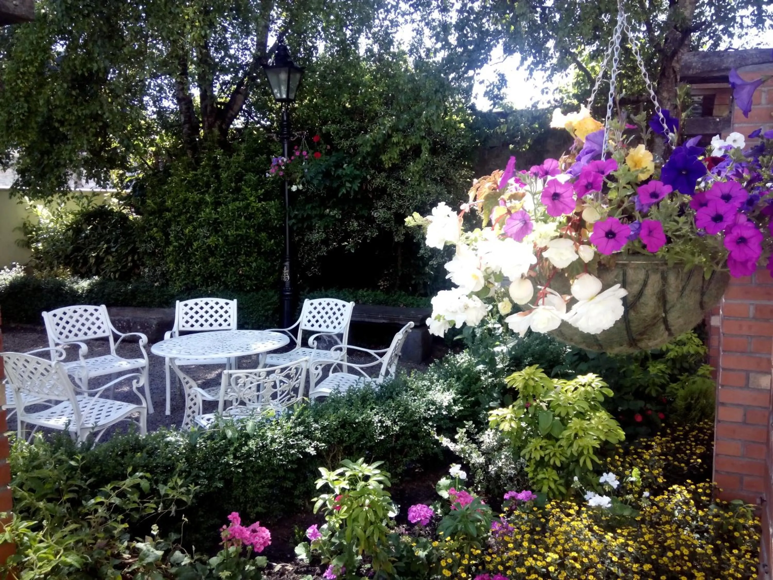 Garden in Lord Bagenal Inn