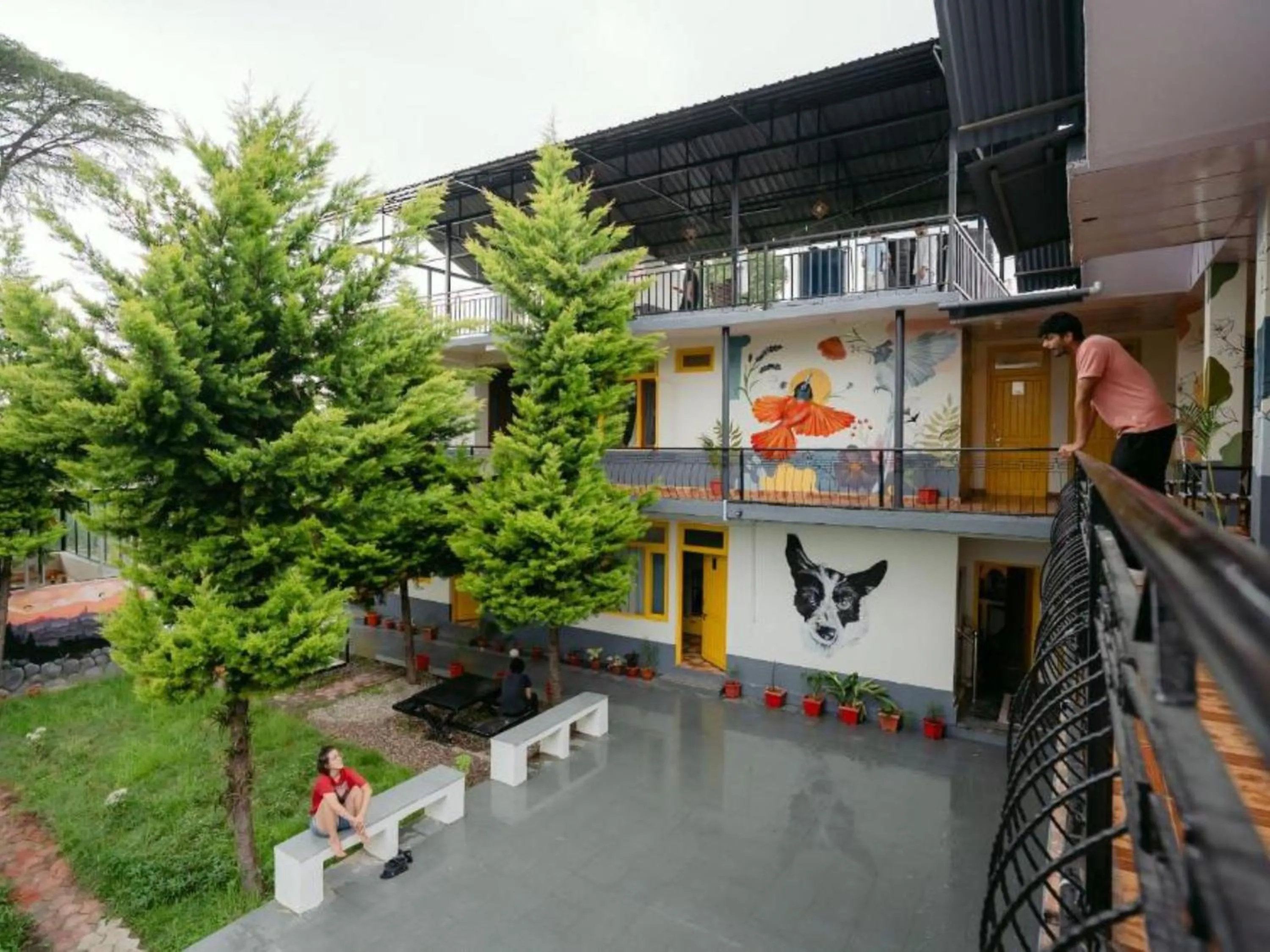 Property building in The Hosteller Bir