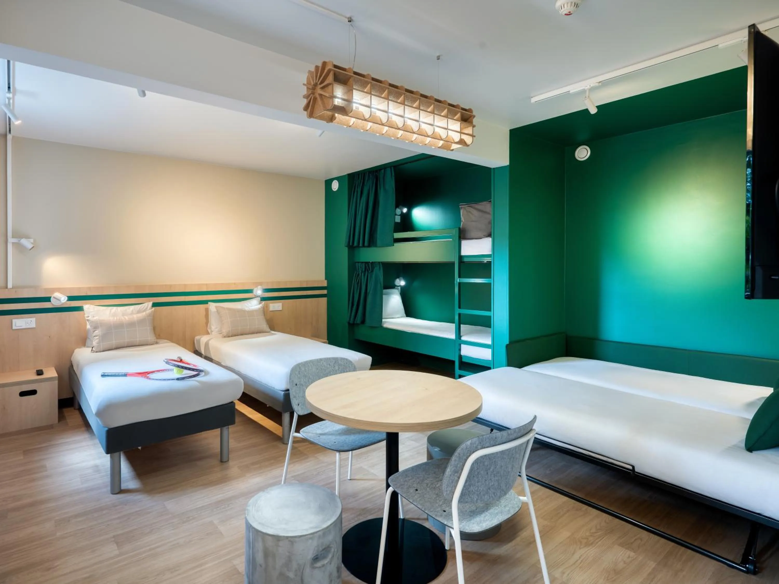 Bedroom, Bed in Ibis Budget Orly Chevilly Tram 7