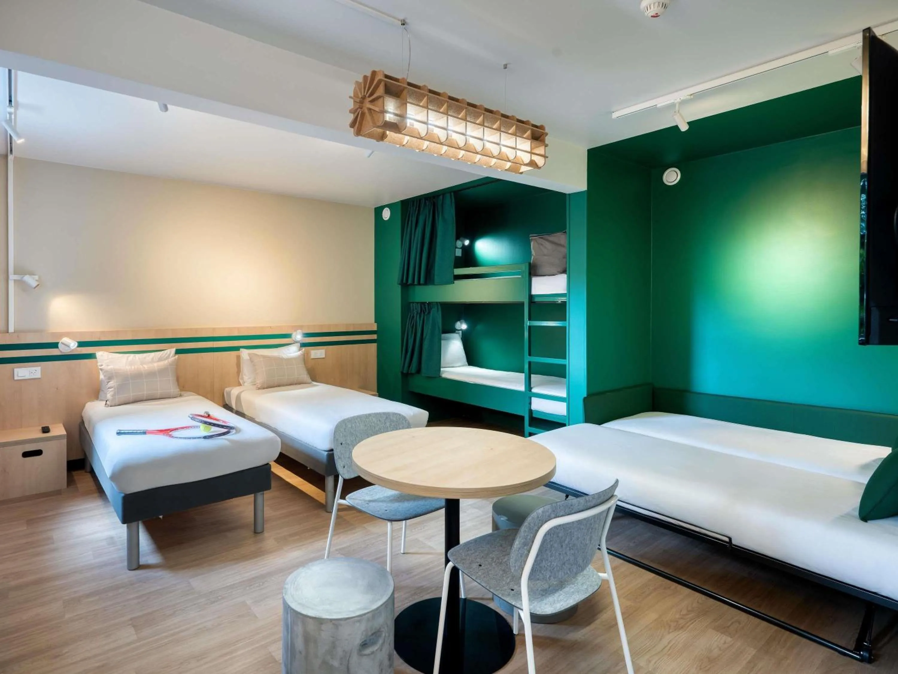 Bedroom, Bed in Ibis Budget Orly Chevilly Tram 7