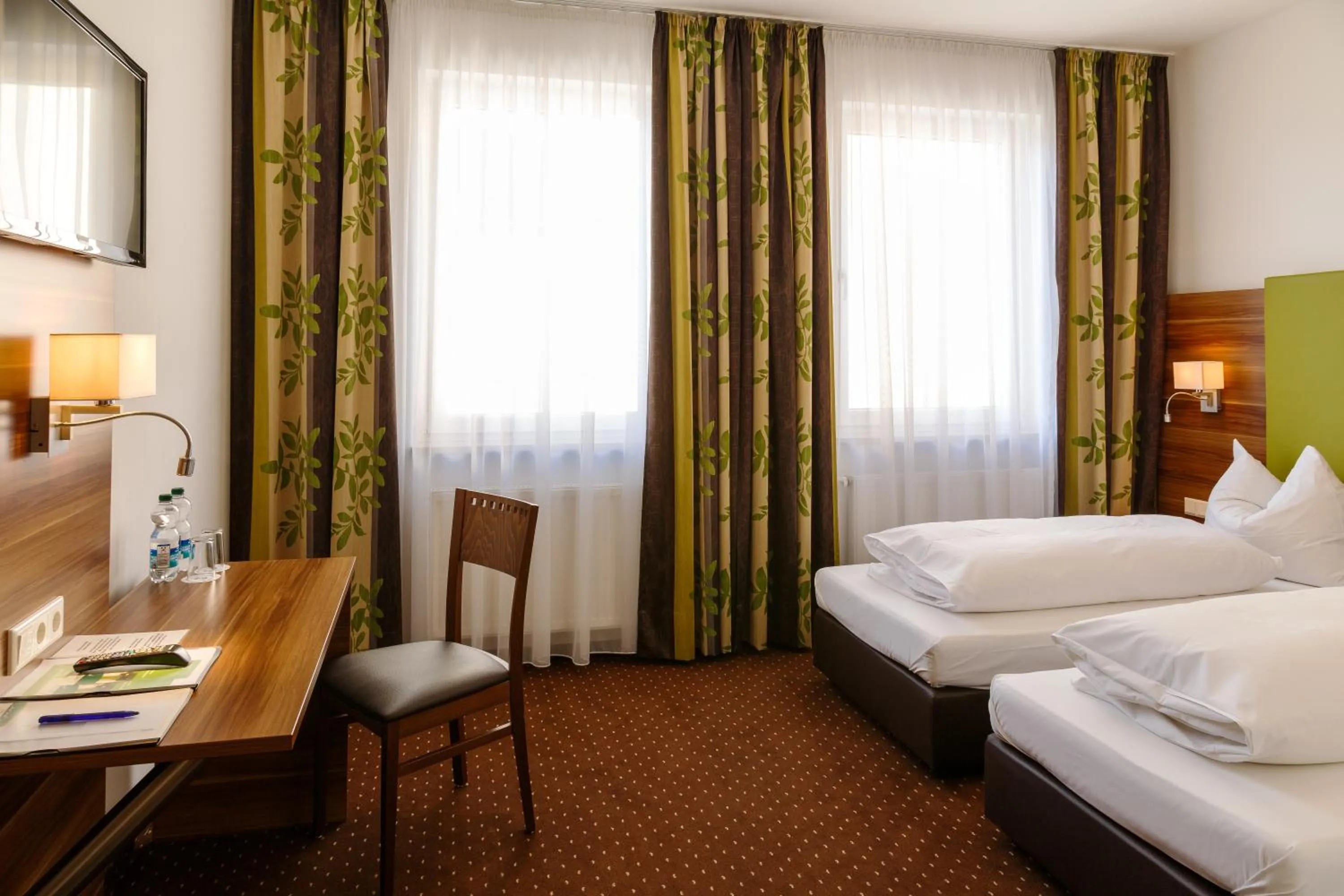 Bed in Hotel und Cafe Paso