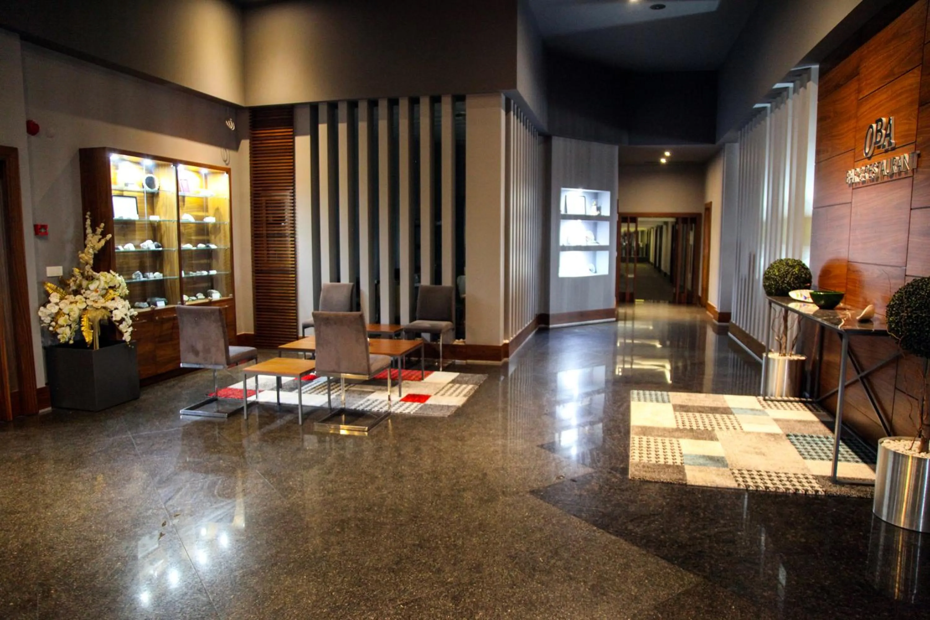 Seating area in Hotel Yayoba