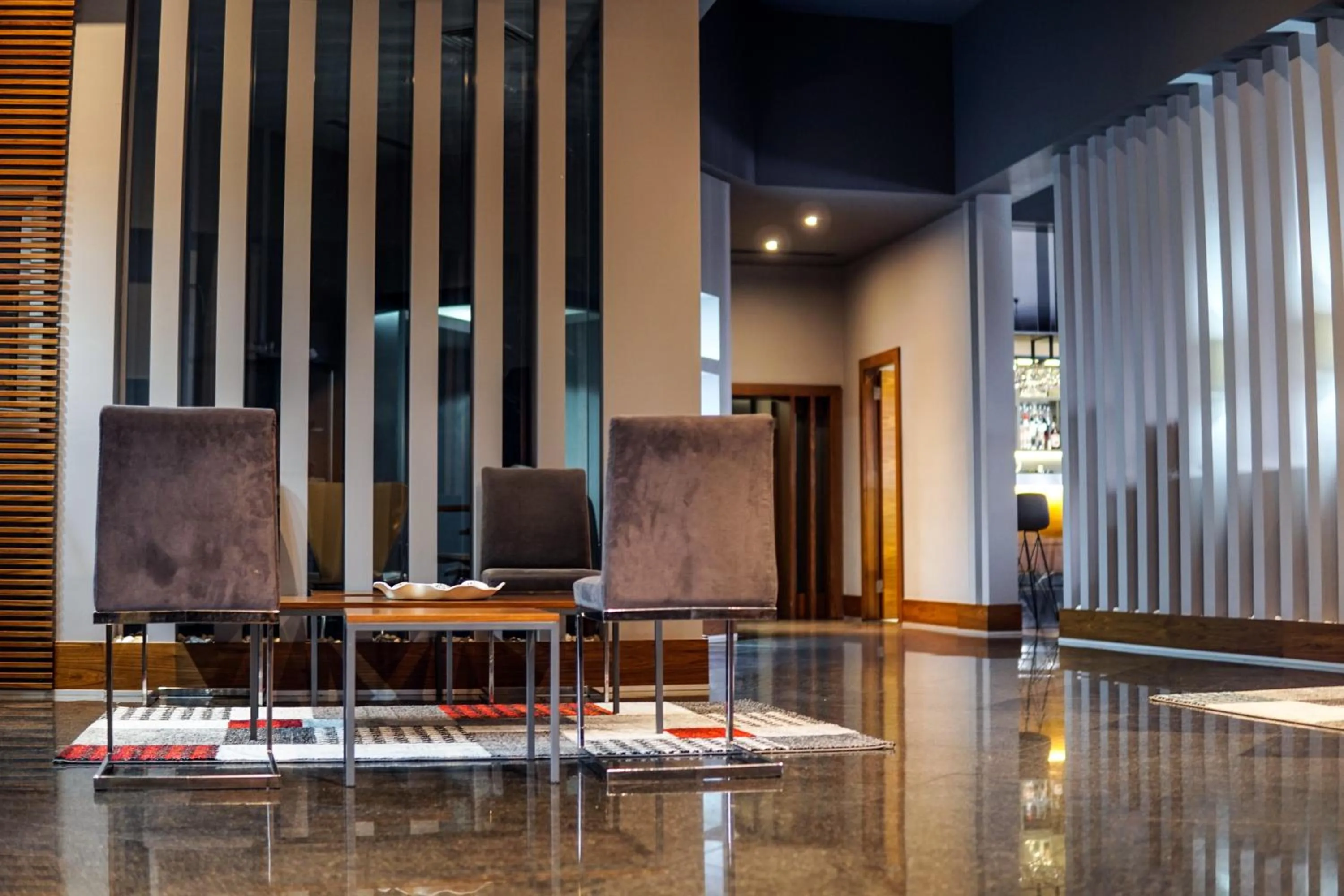 Seating area in Hotel Yayoba