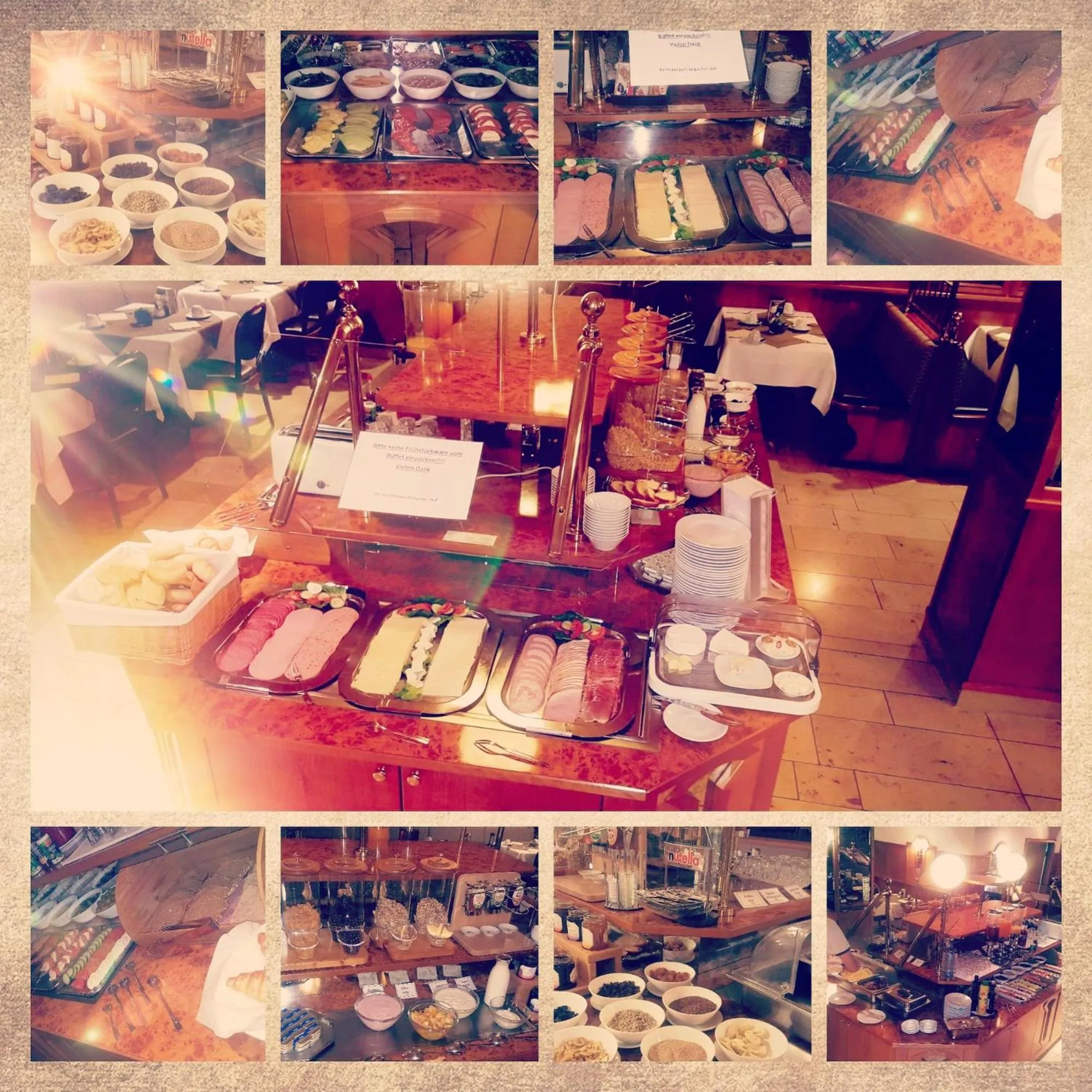 Buffet breakfast in Hotel Altbacher Hof