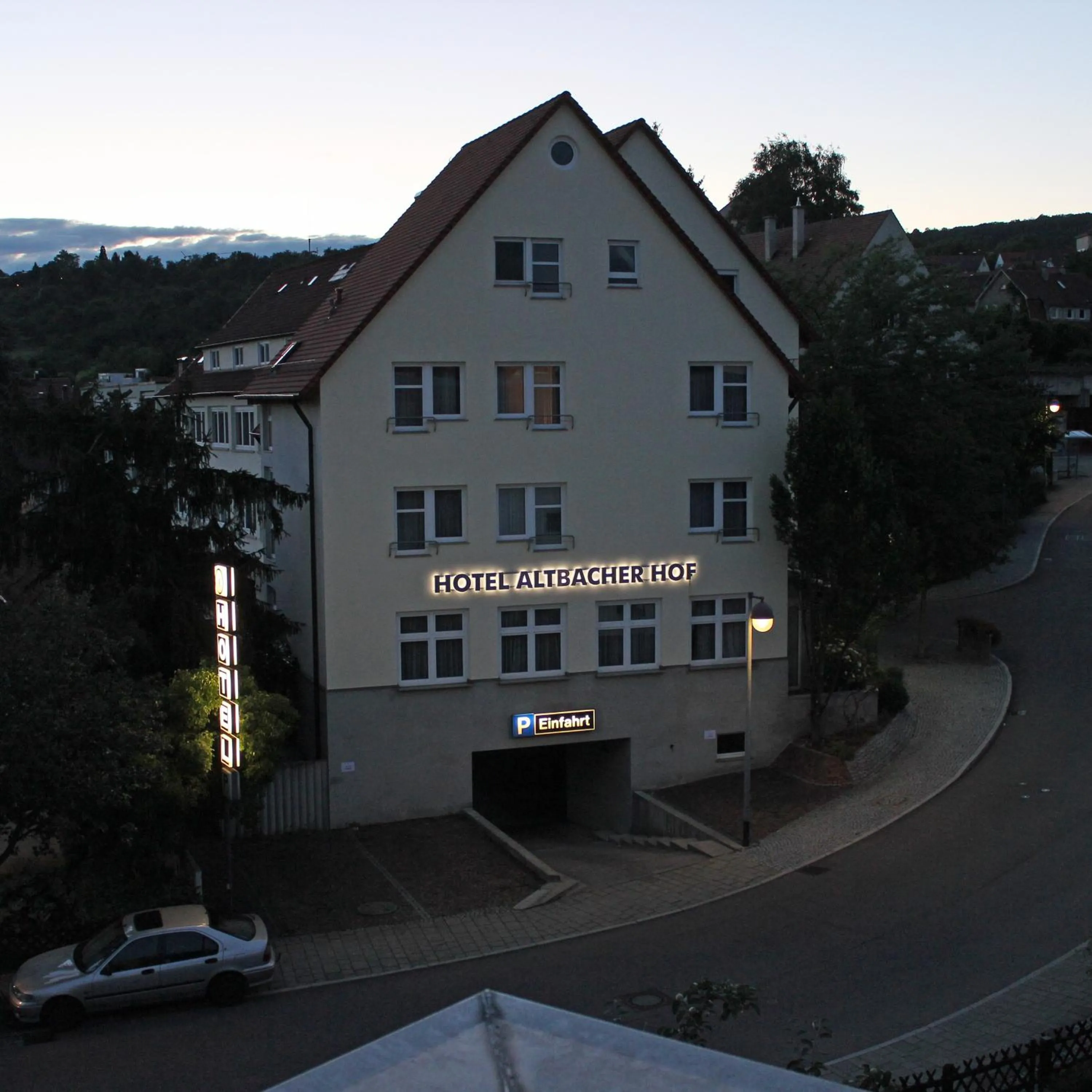 Sunset in Hotel Altbacher Hof