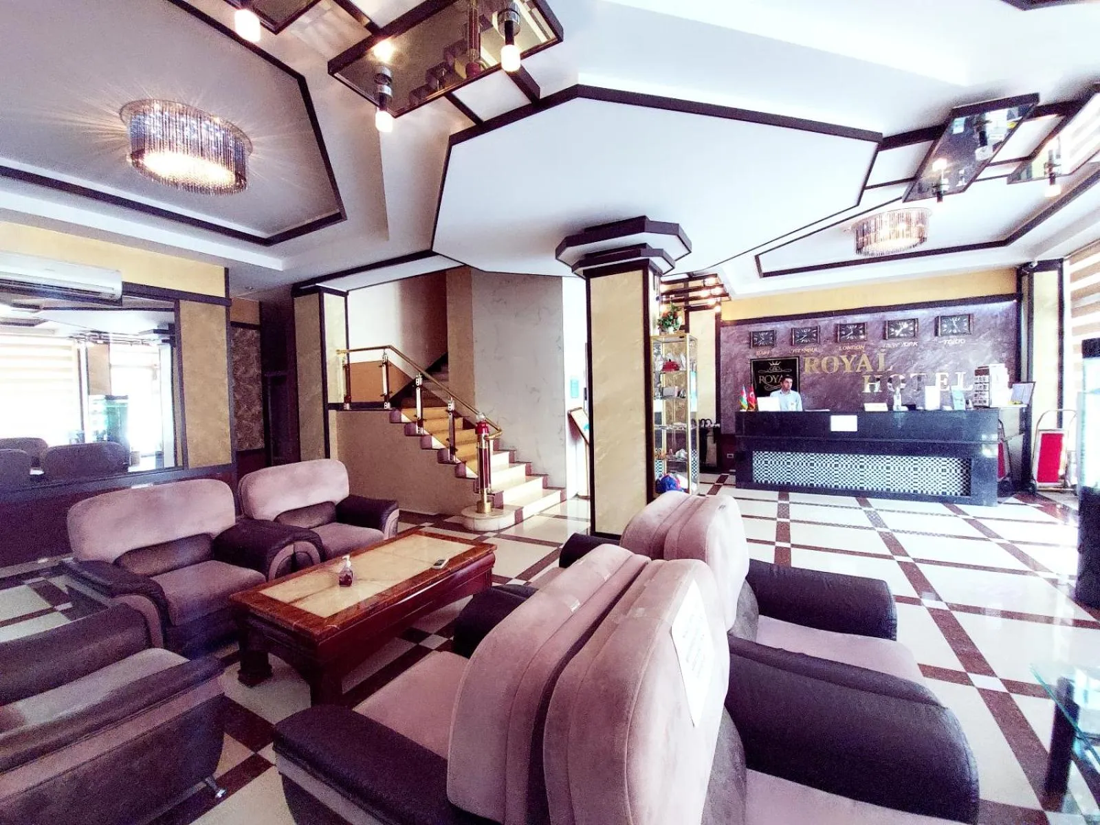 Lobby or reception in Royal Hotel