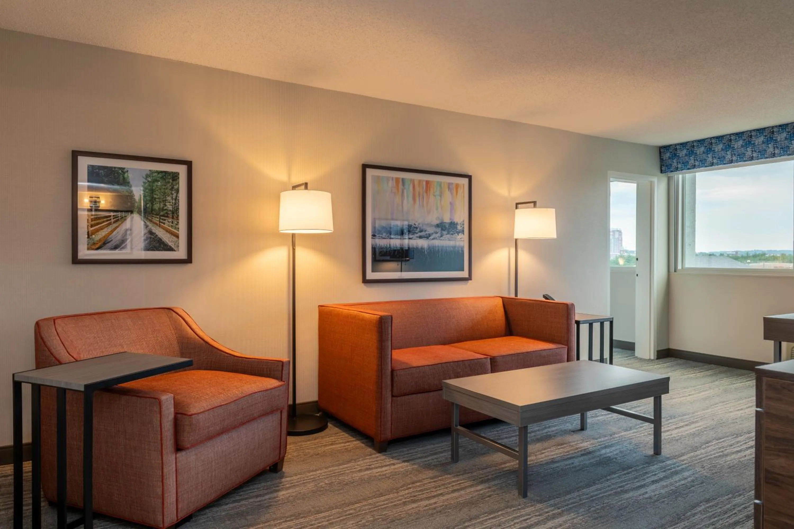 Seating area in La Quinta by Wyndham Manchester