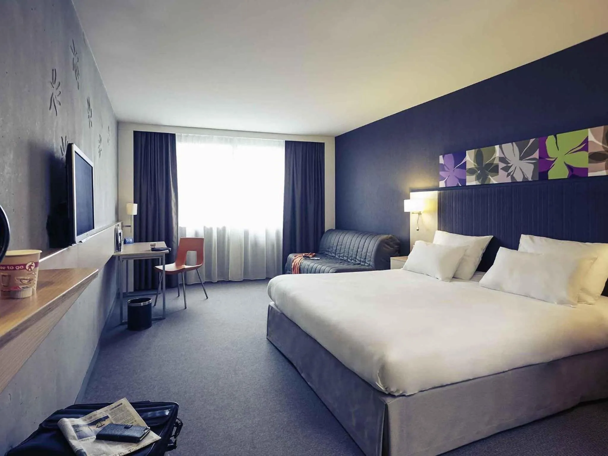 Standard Room with 1 Double Bed and 1 Sofa Bed  in Mercure Valenciennes Centre
