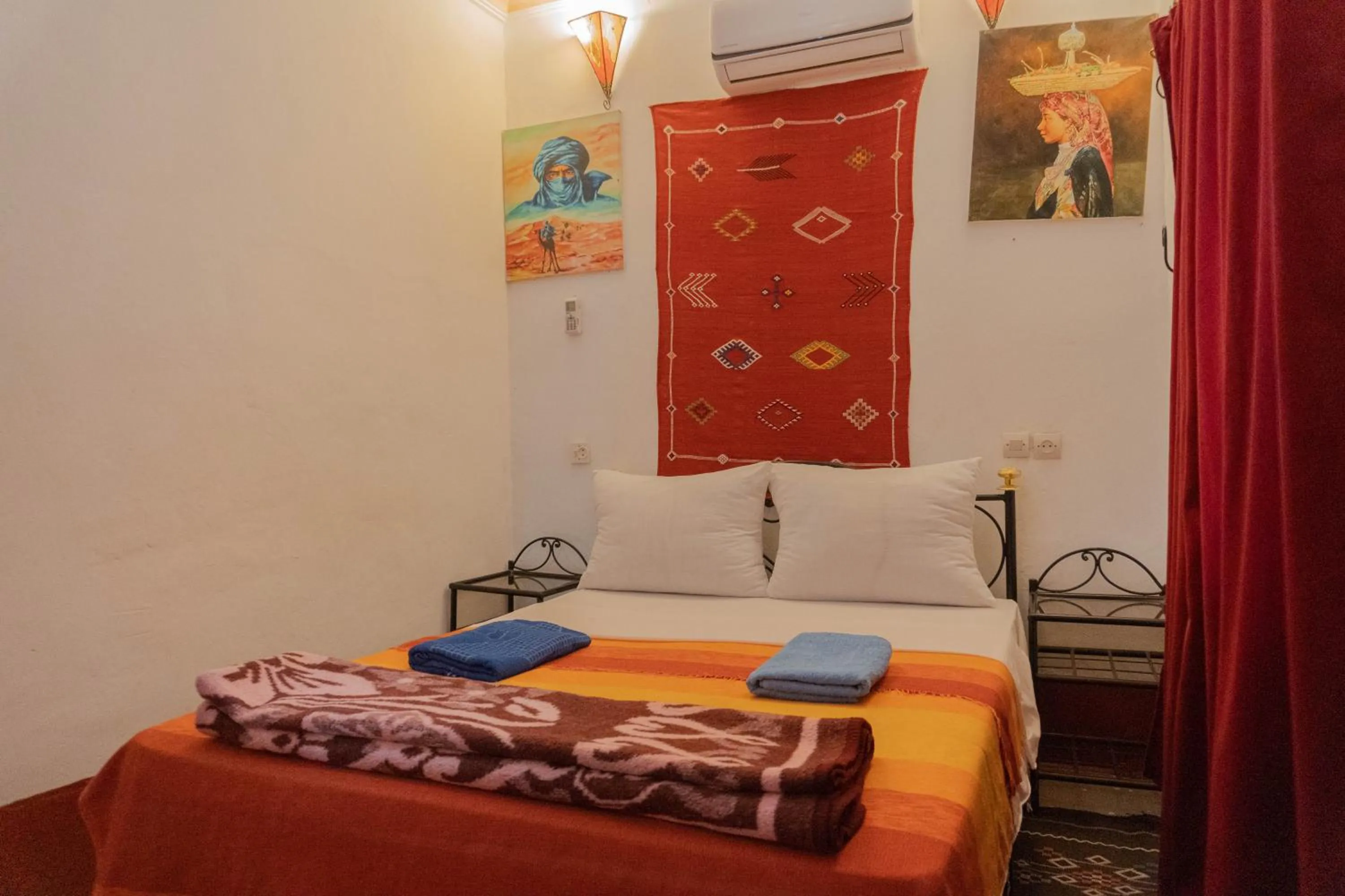 Bed in Kasbah La Datte D'or