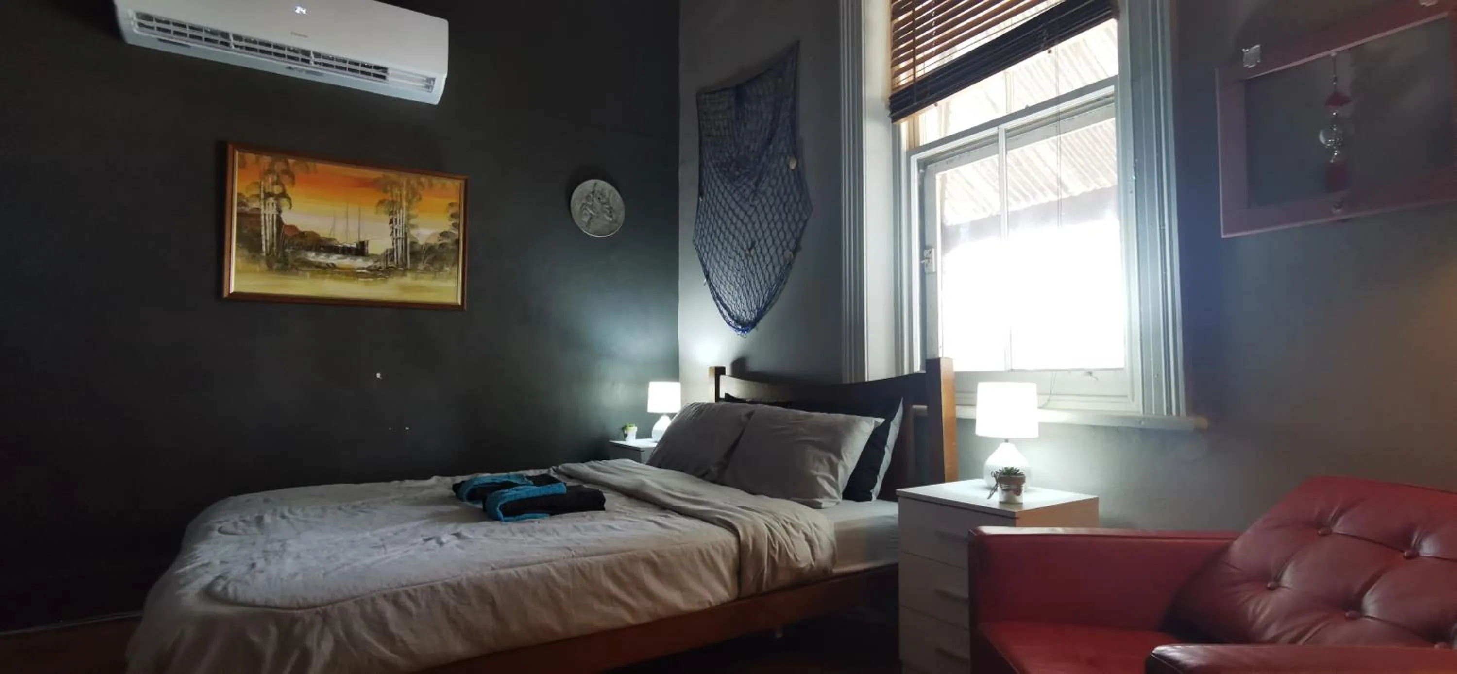 Bed in Vagabond Historic