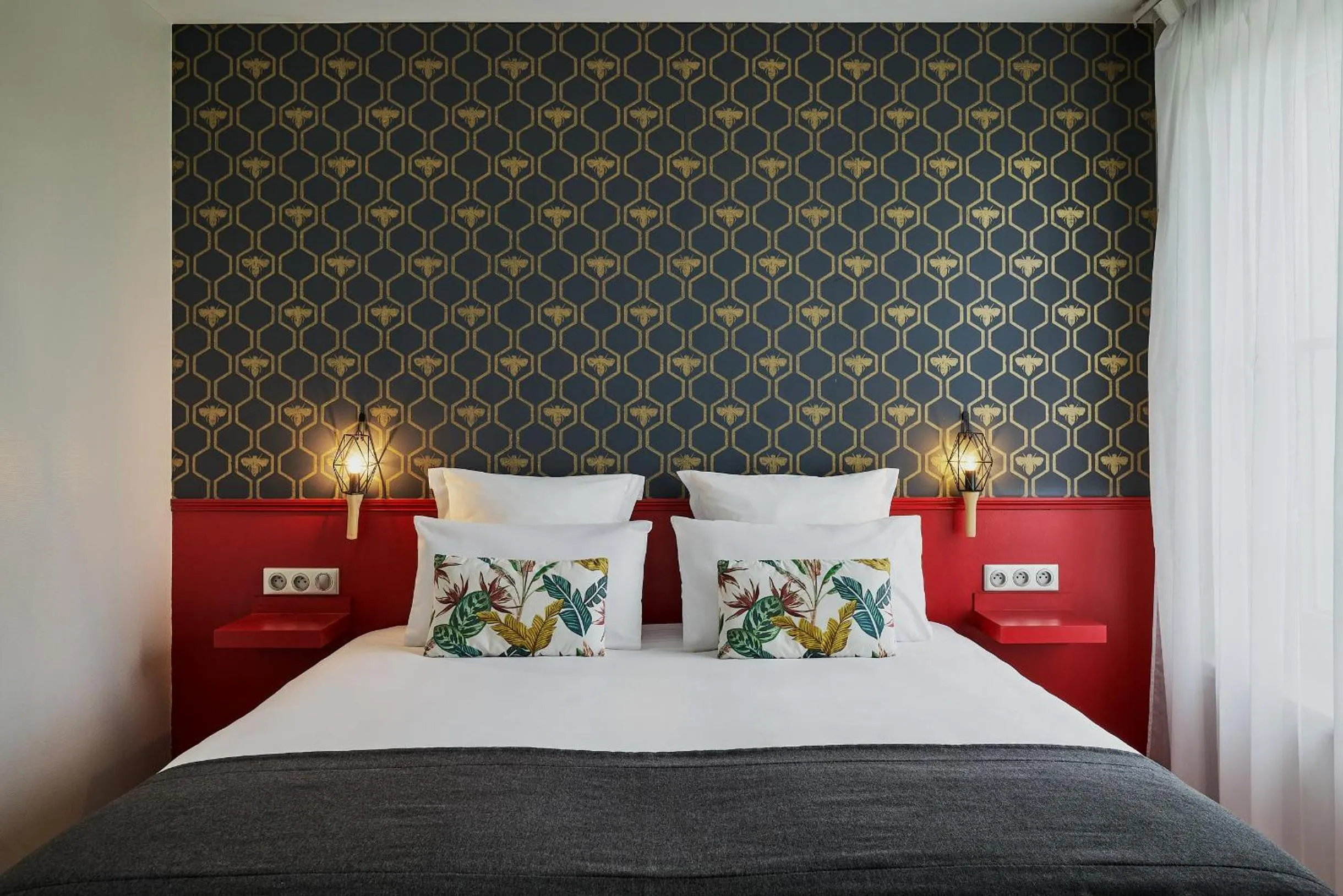 Bedroom, Bed in Hotel Marsiho by Happyculture