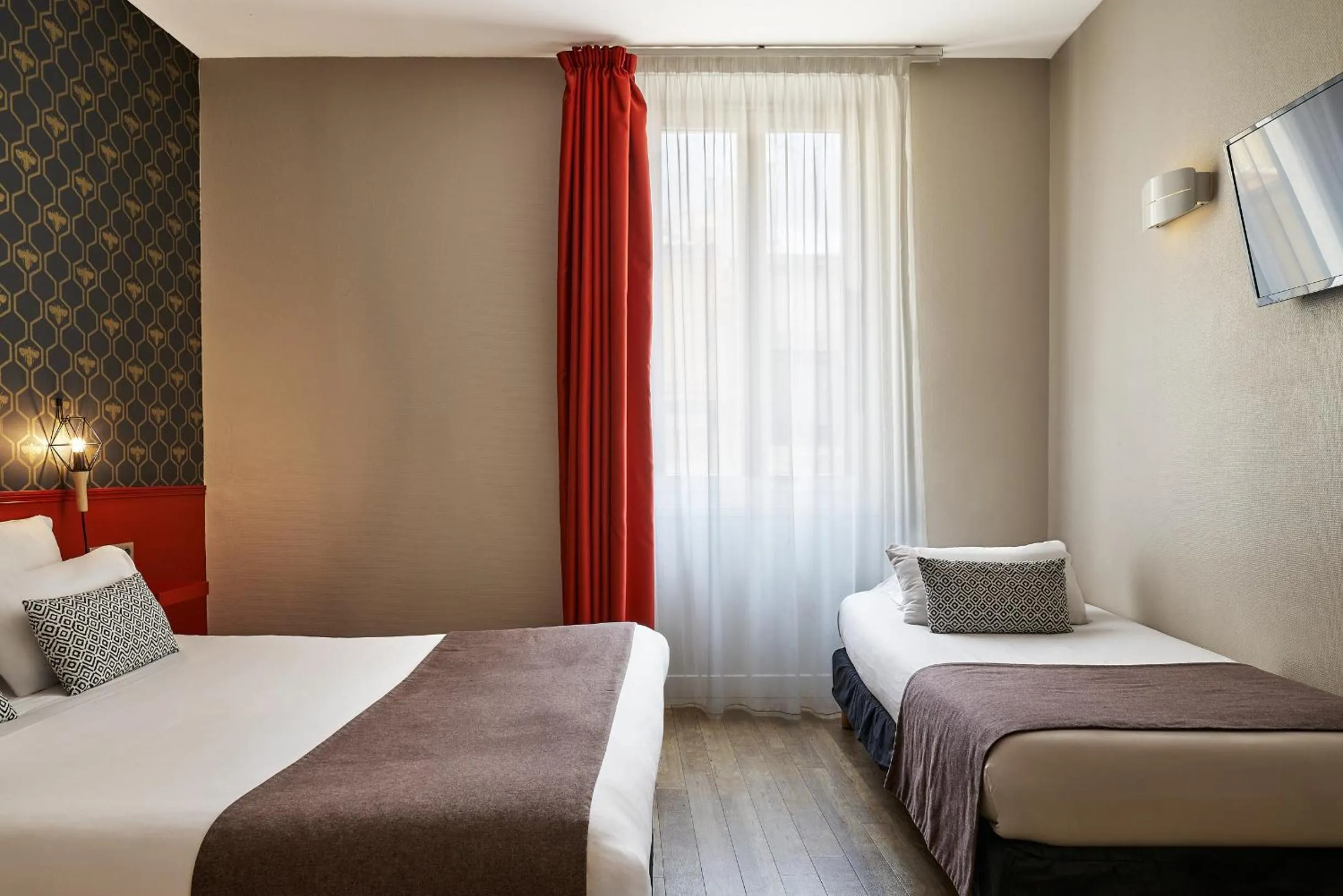 Bedroom, Bed in Hotel Marsiho by Happyculture