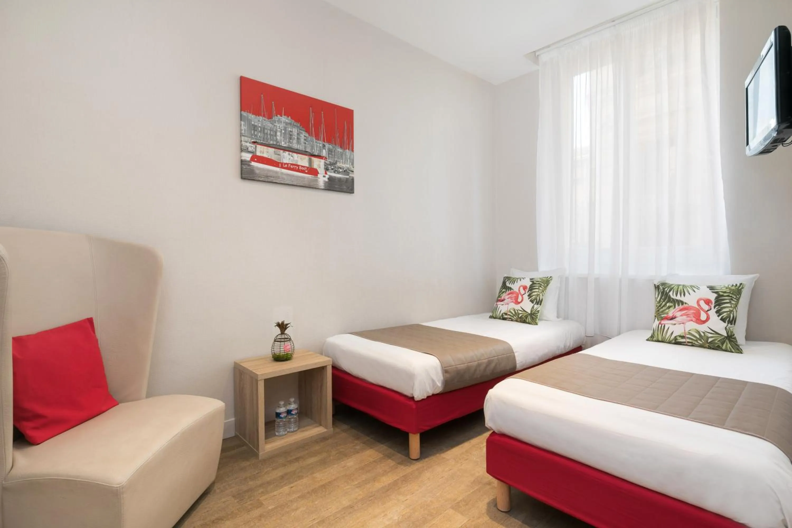 Bed in Hotel Marsiho by Happyculture