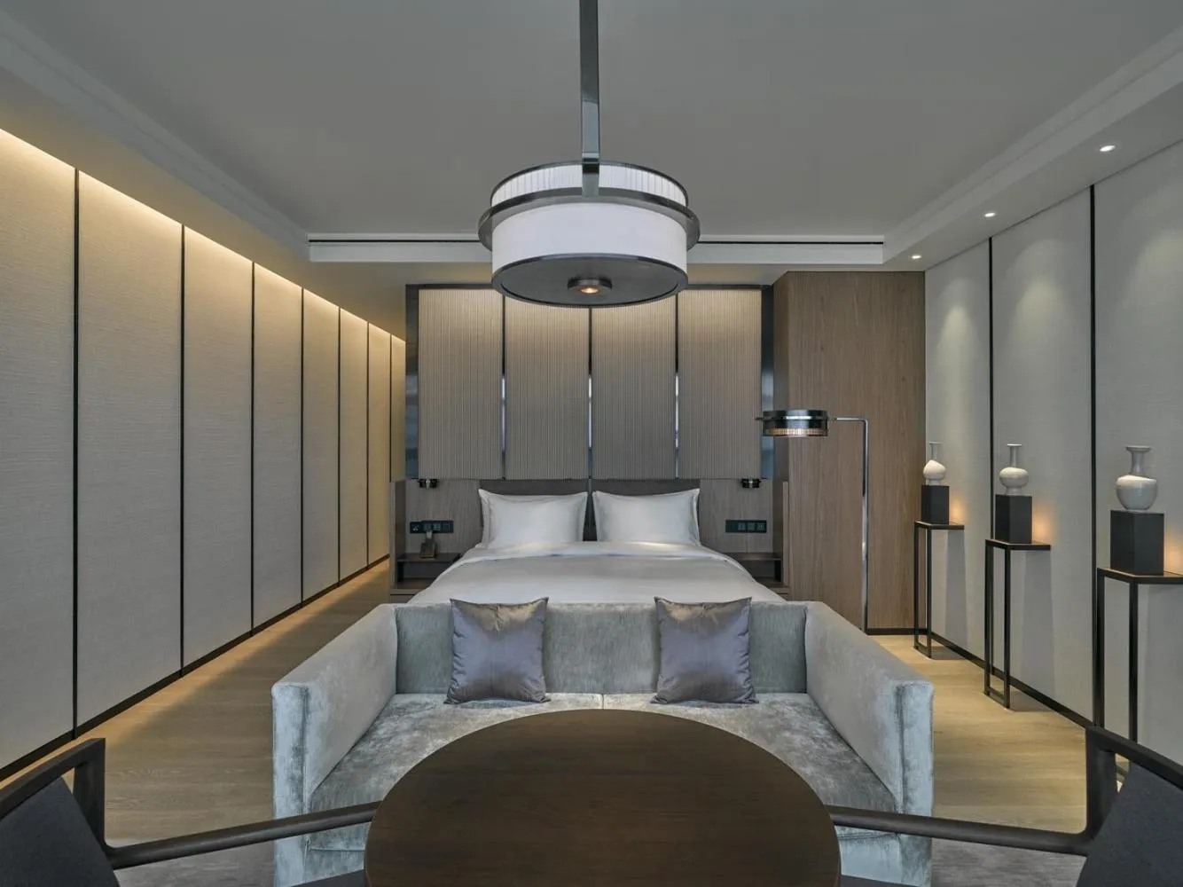 People, Bed in The PuXuan Hotel and Spa