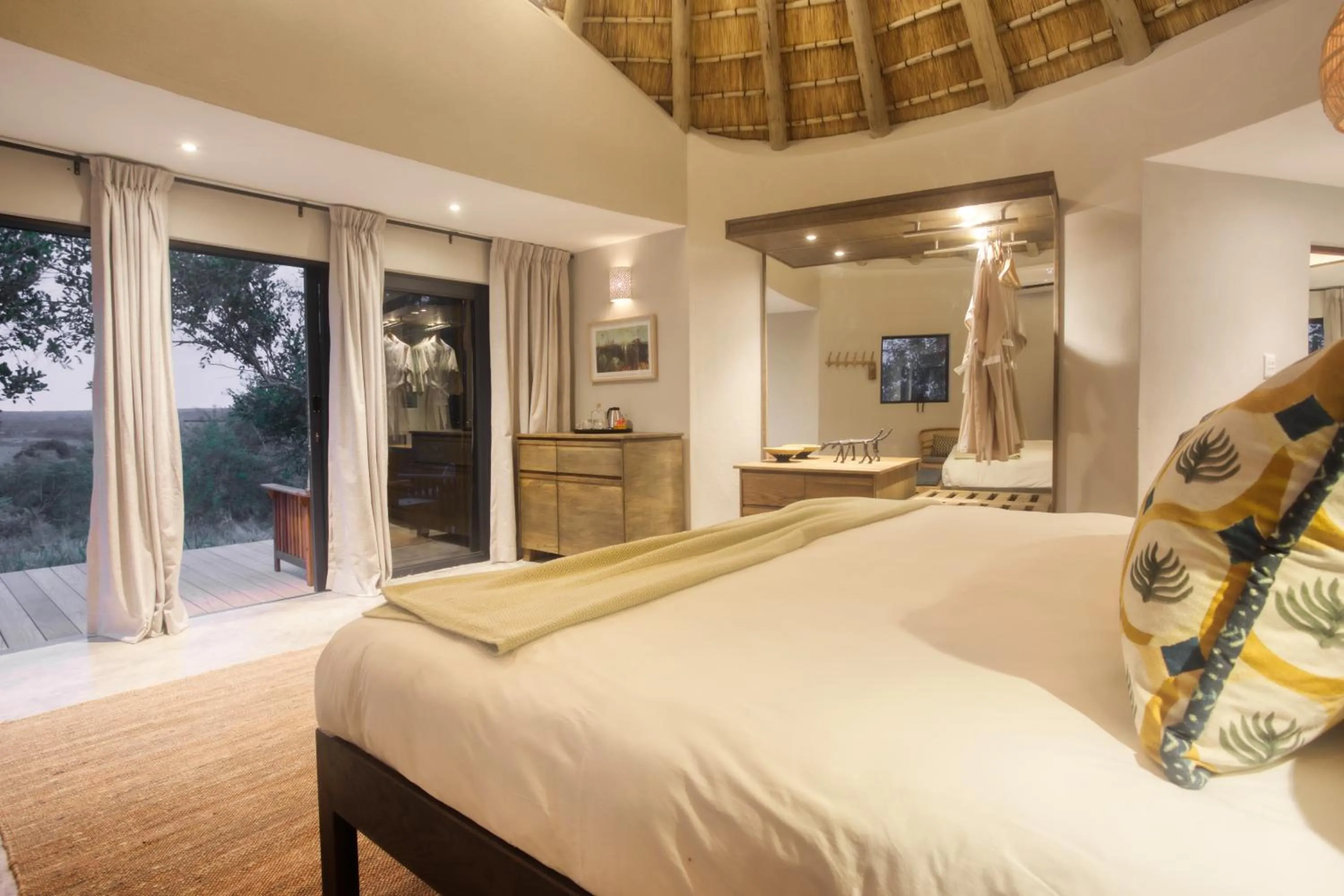 Garden view, Bed in Klaserie Drift Misava