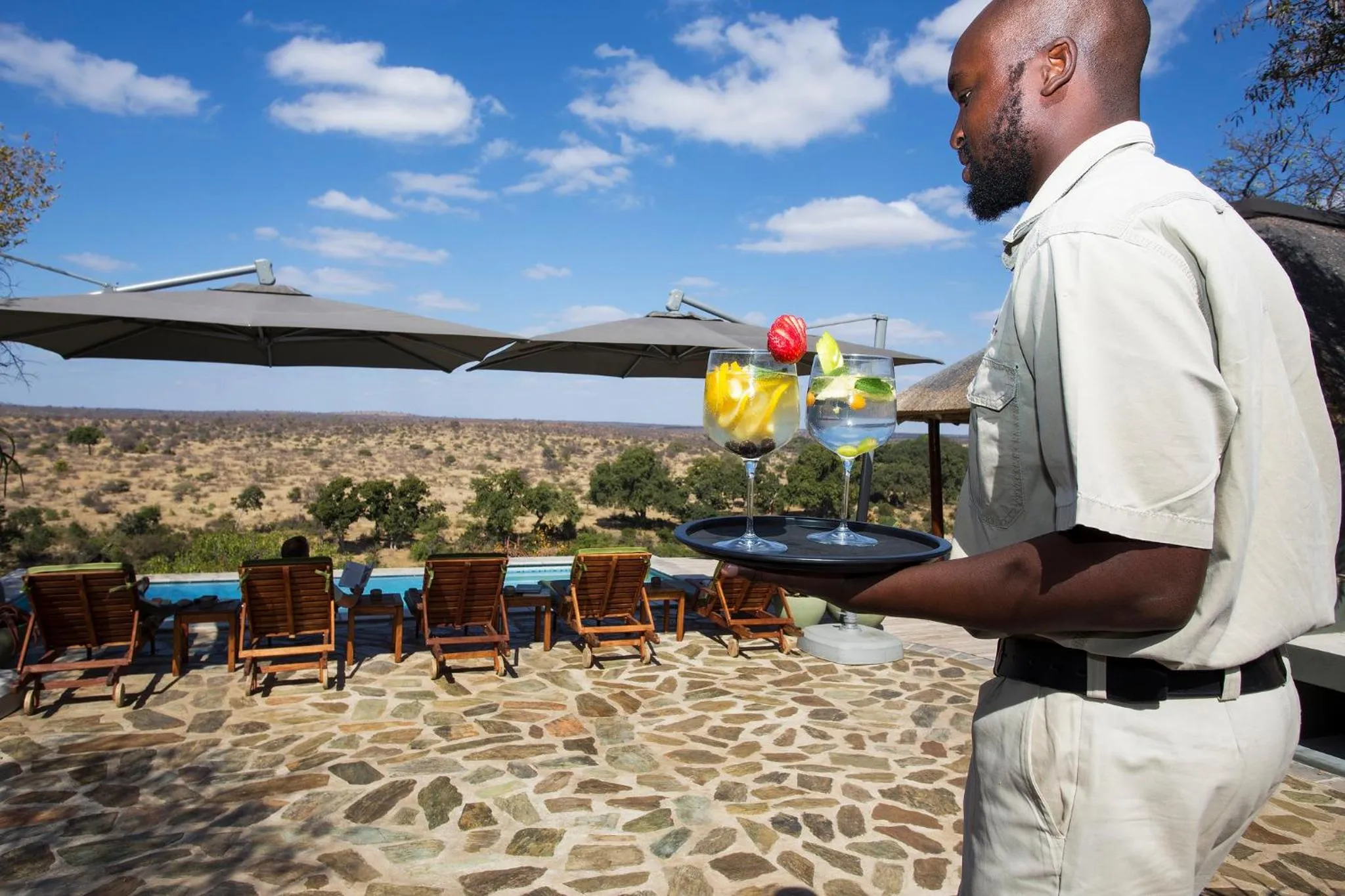 Swimming pool in Klaserie Drift Misava