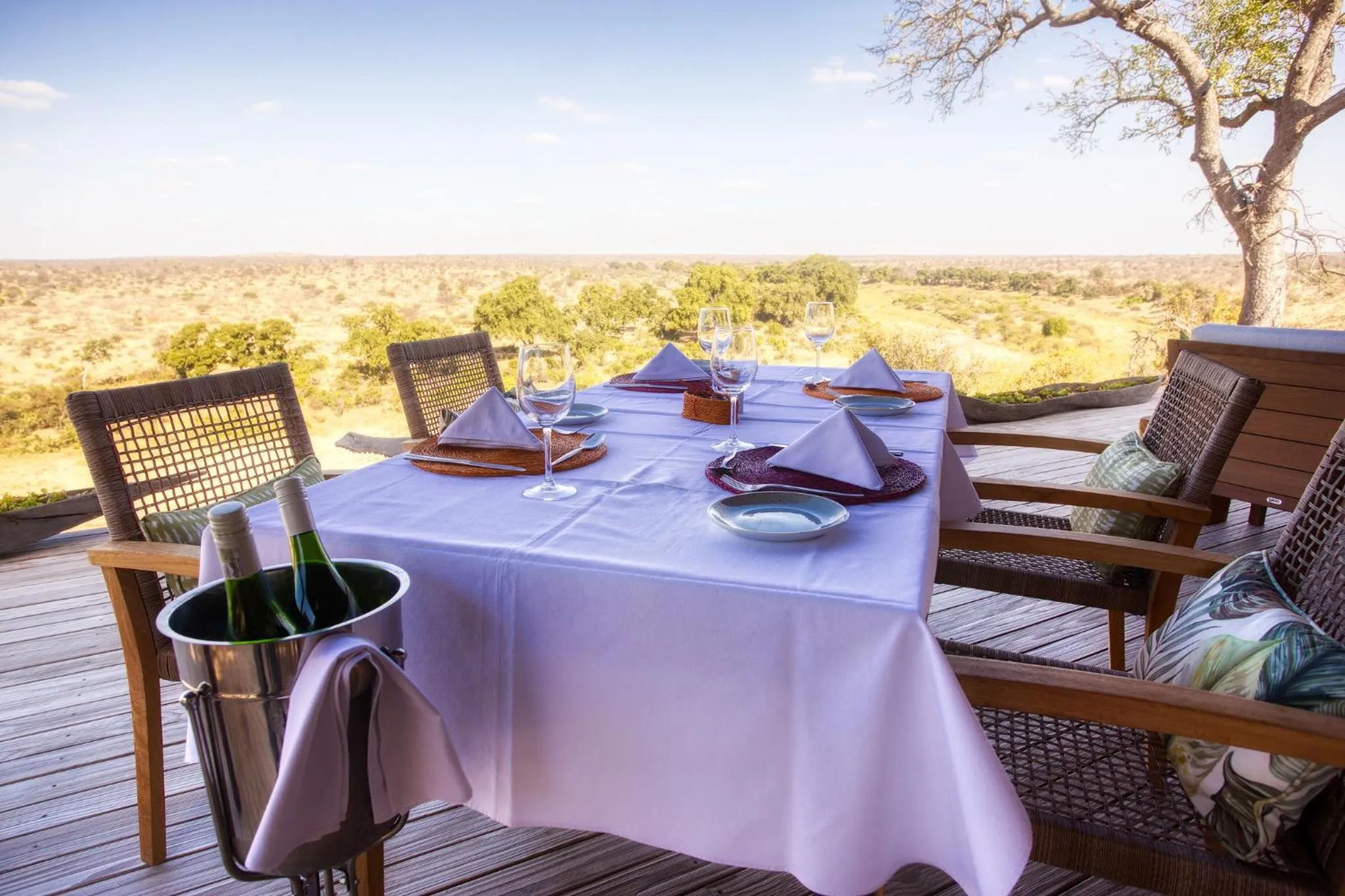 Dinner in Klaserie Drift Misava