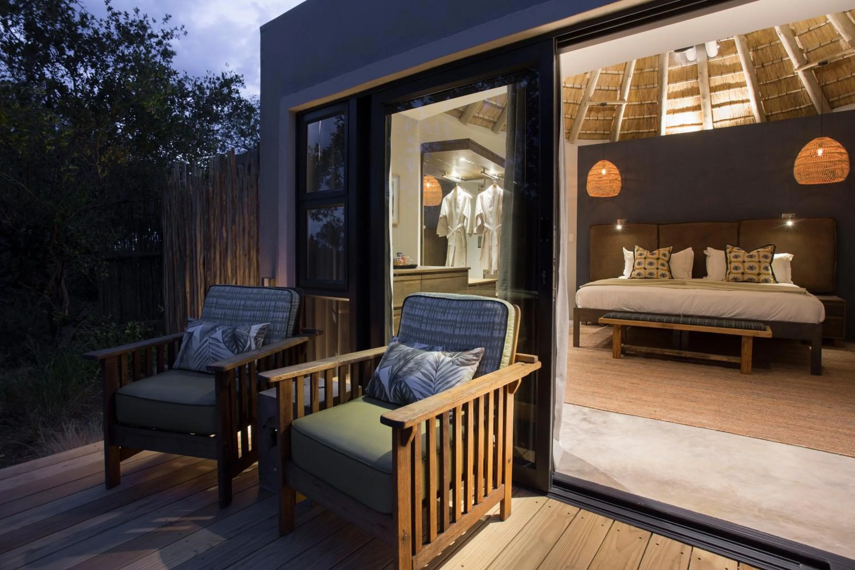 Garden view in Klaserie Drift Misava