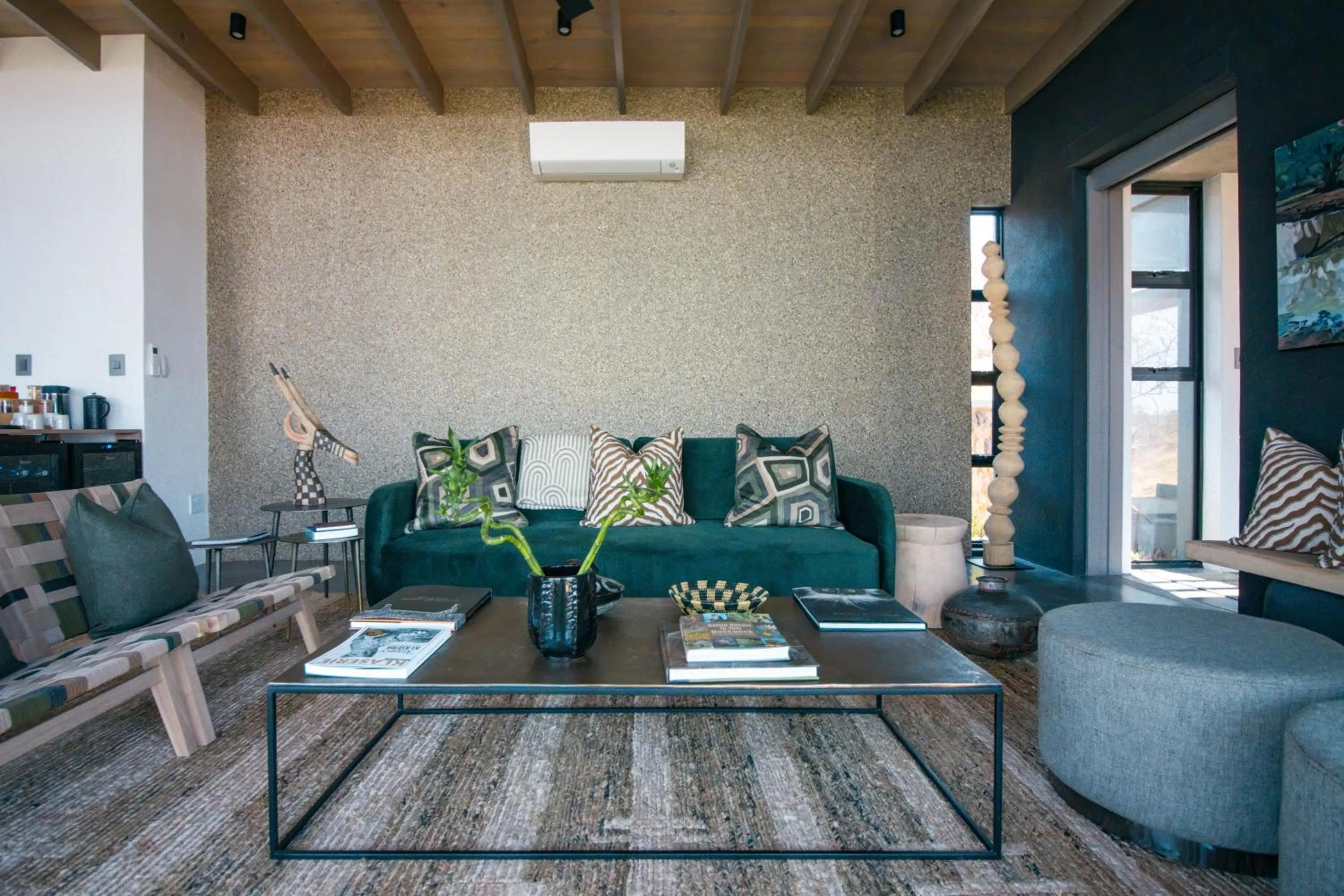 Seating area in Klaserie Drift Misava