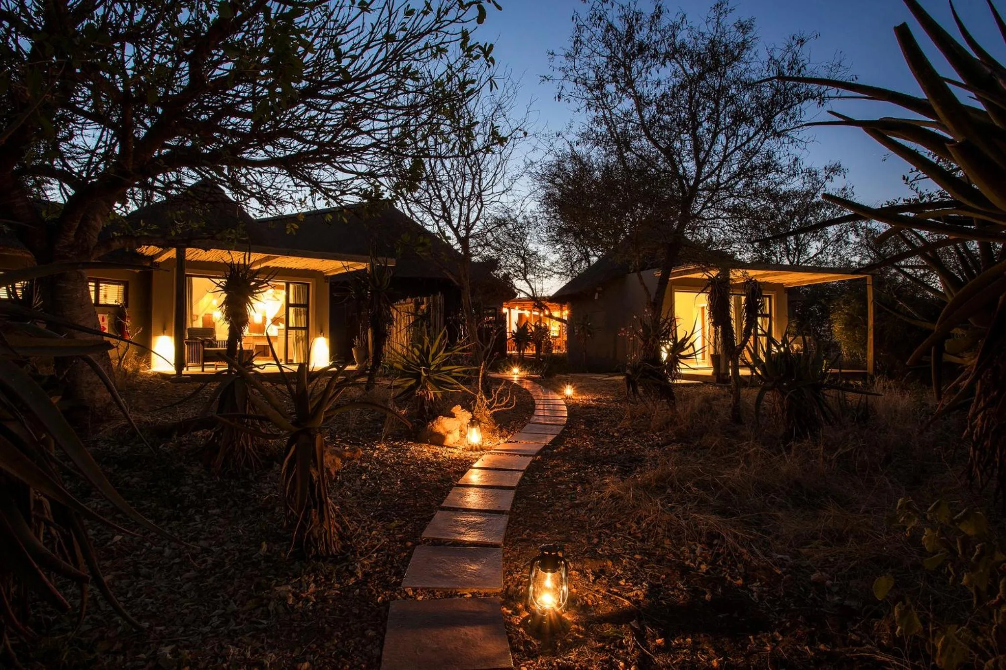 Garden view in Klaserie Drift Misava