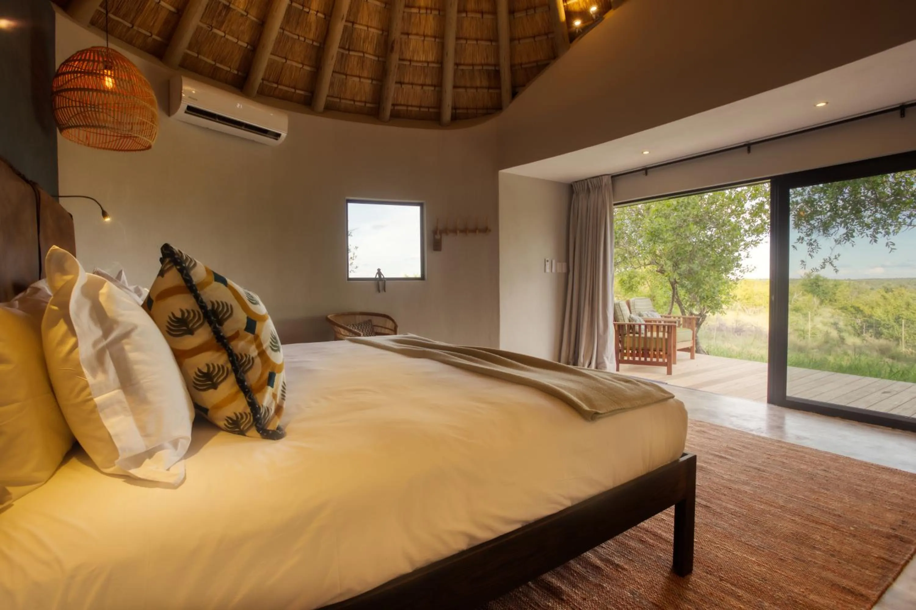 Garden view, Bed in Klaserie Drift Misava